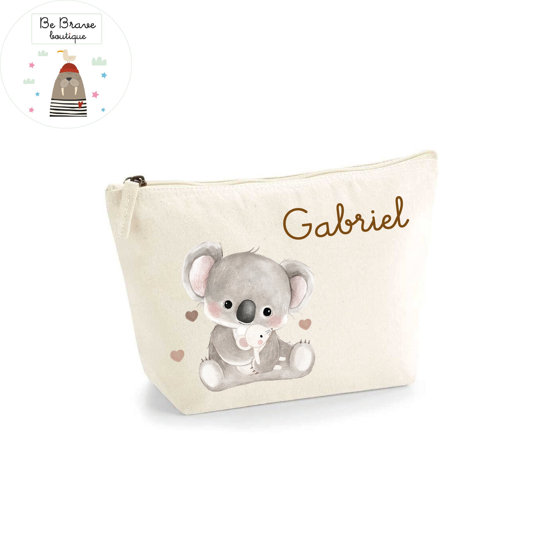 Pochette Neonato Personalizzata con Nome – Beauty Bambino Koala & Friends