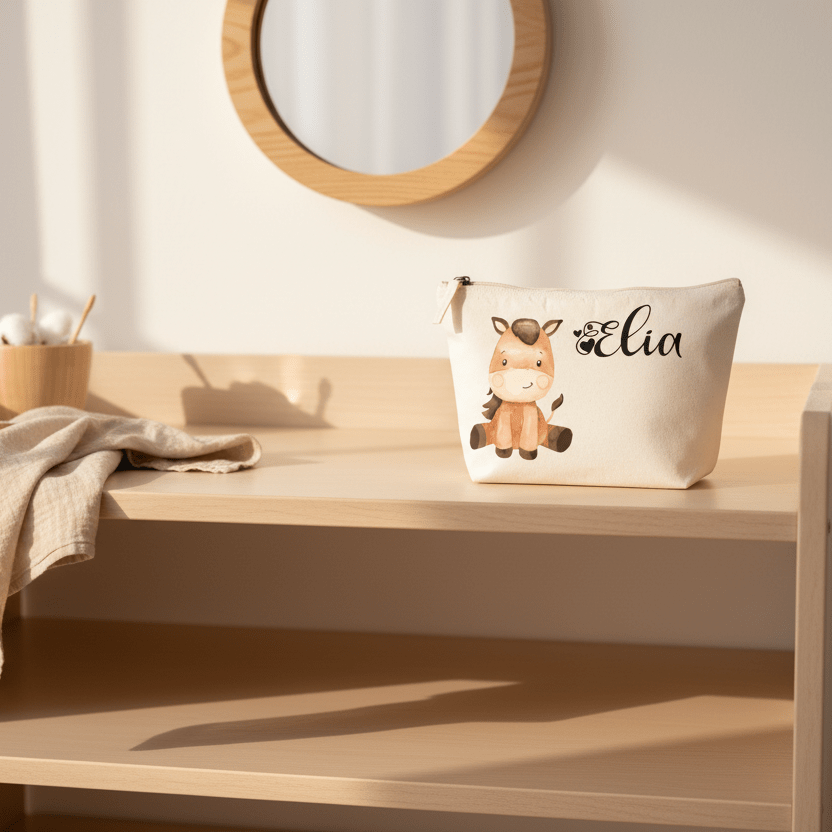 Pochette Neonato Personalizzata con Nome – Beauty Bambino Baby Horse