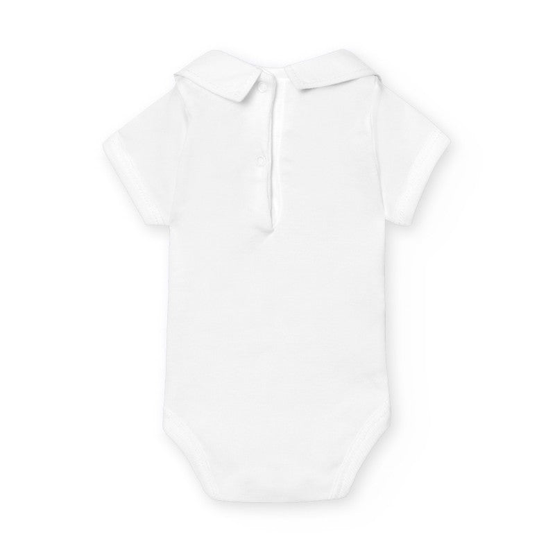 Body in cotone manica corta con colletto Unisex - Be Brave Boutique