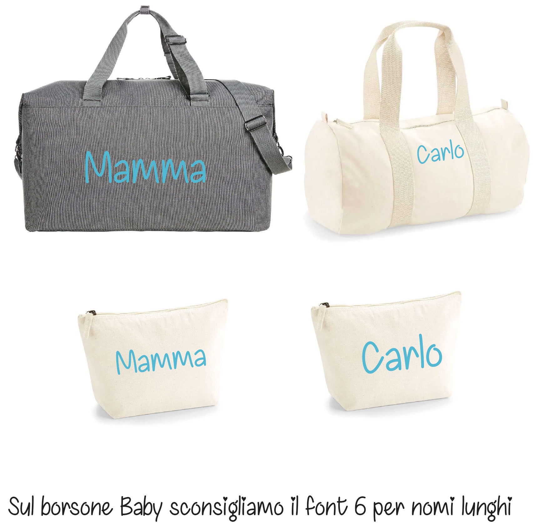 Set per il parto Mamma/Baby personalizzabile - Be Brave Boutique