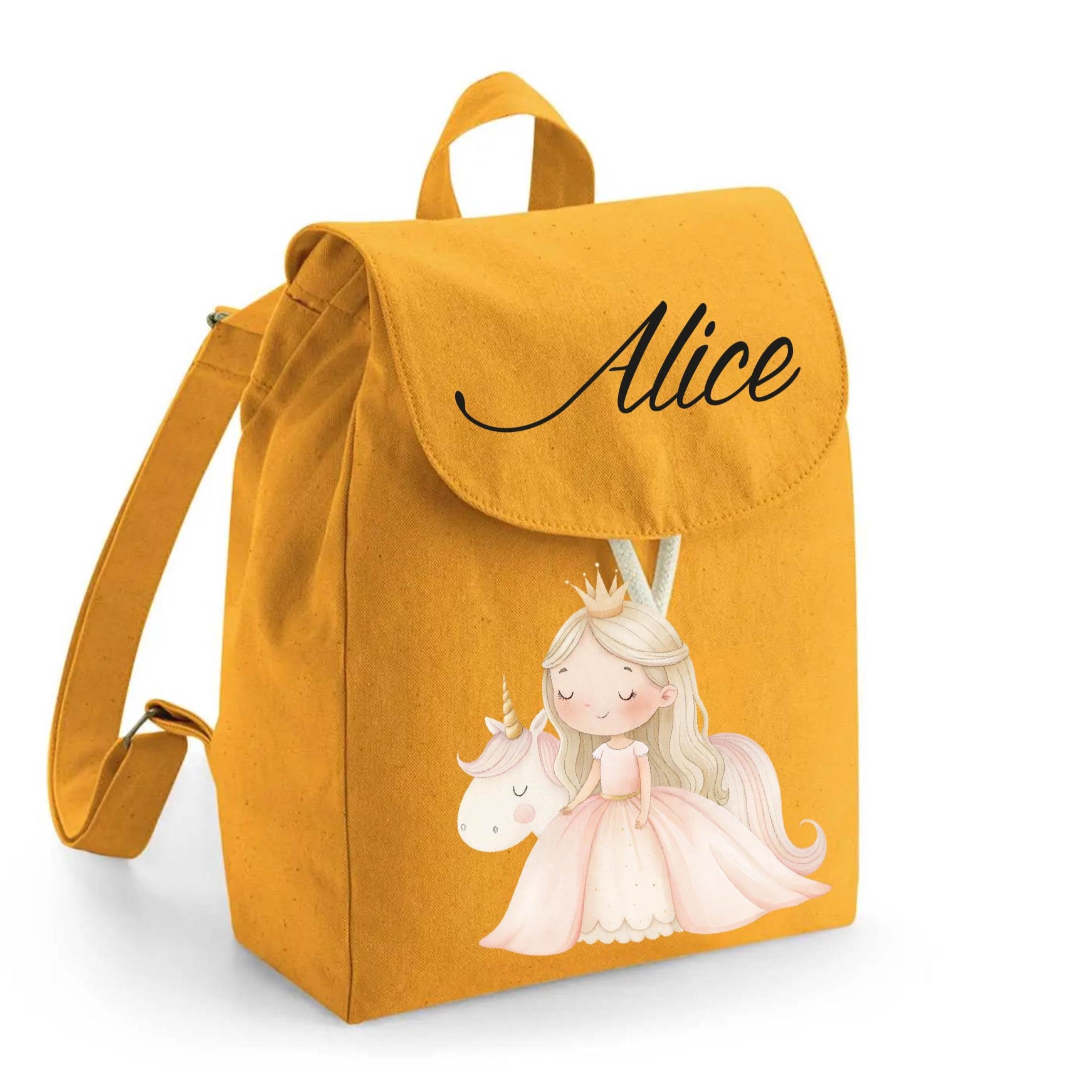 Mini Zaino in cotone Principessa Unicorno - Be Brave Boutique