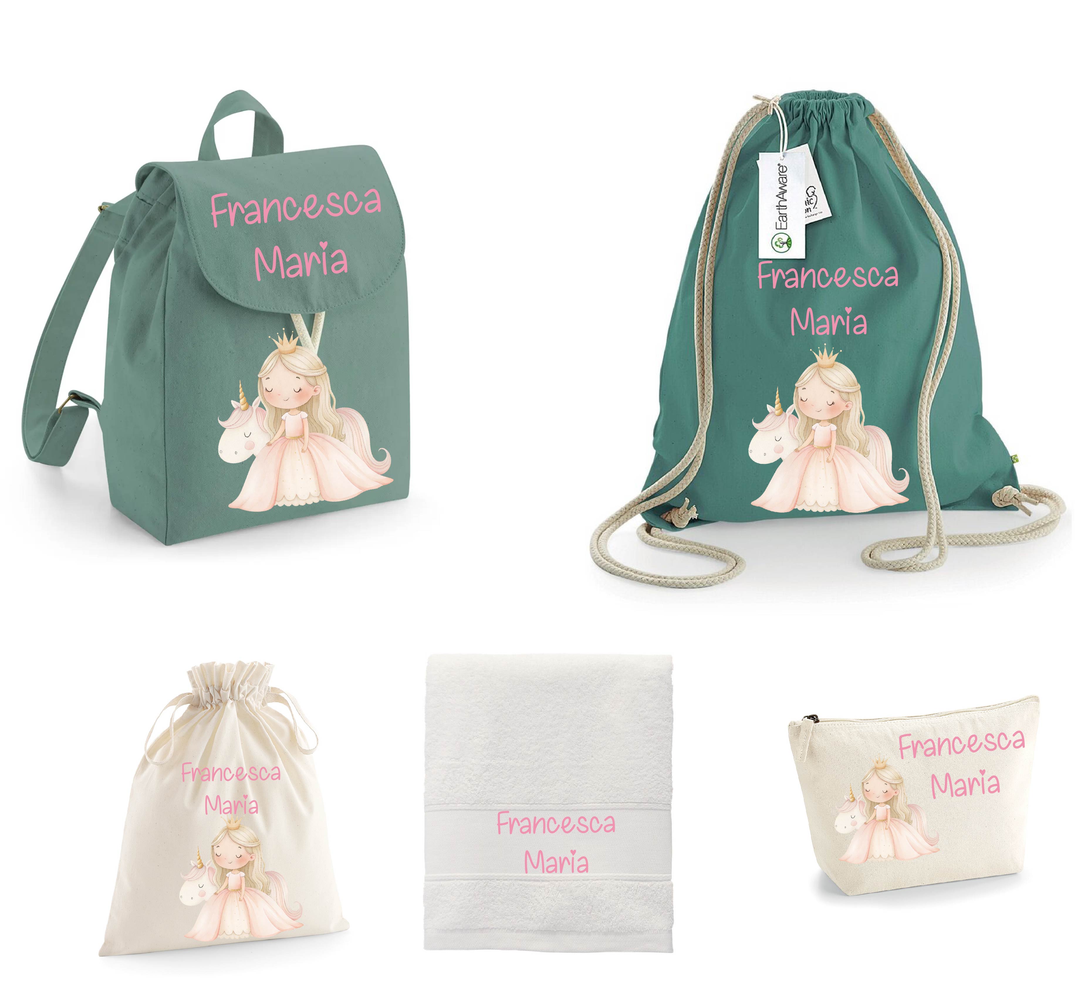 SUPER Set asilo Principessa Unicorno - Be Brave Boutique