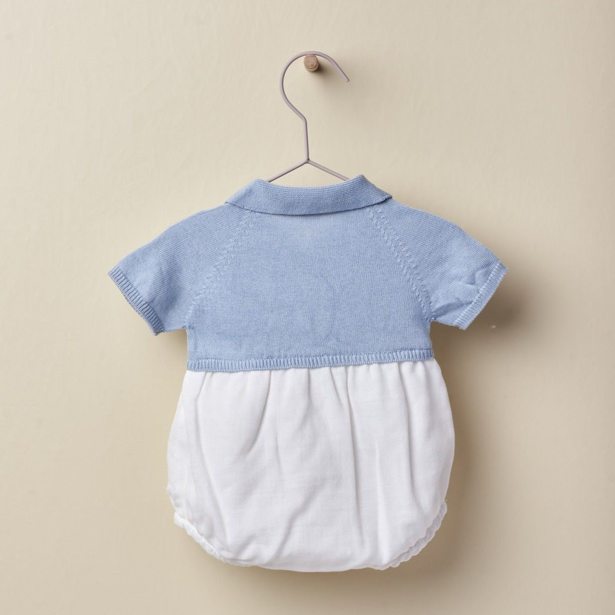 Pagliaccetto bimbo in filo e cotone biologico - Be Brave Boutique