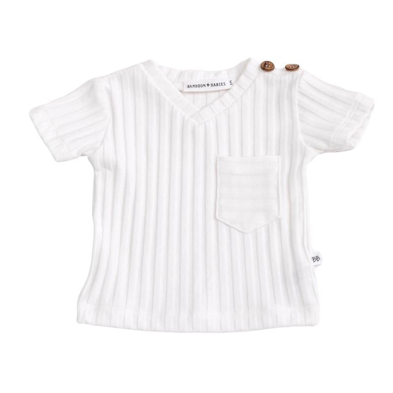 BAMBOOM T-shirt scollo a V bimbo - Be Brave Boutique