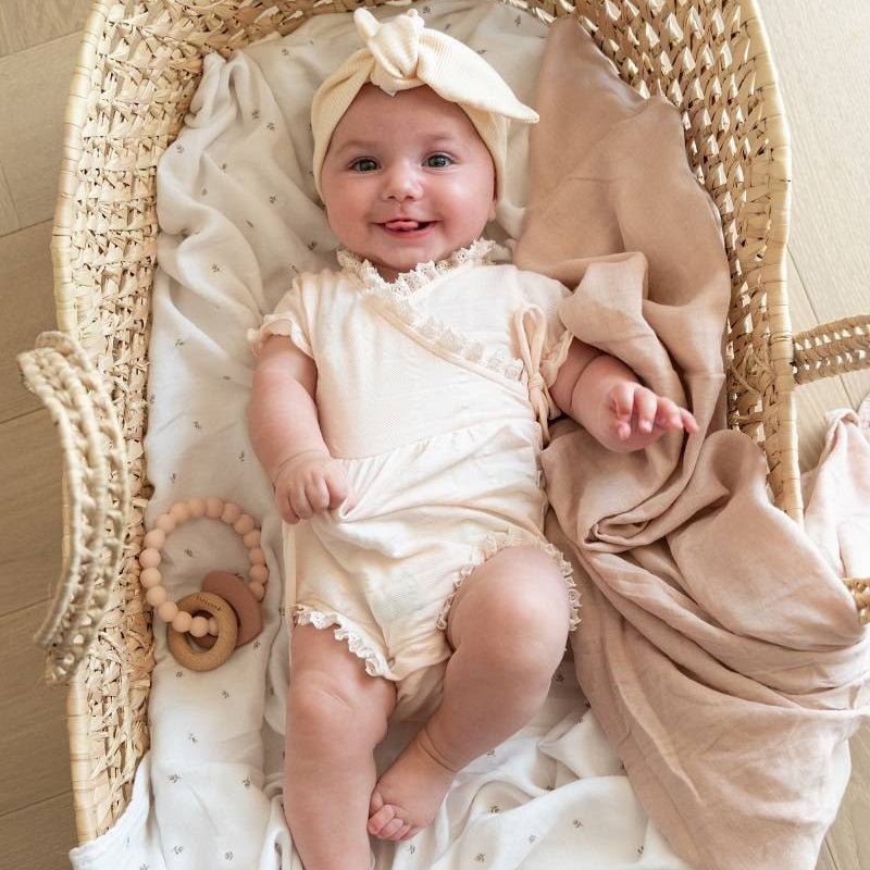 Pagliaccetto con pizzo - Bianco 61 - Be Brave Boutique