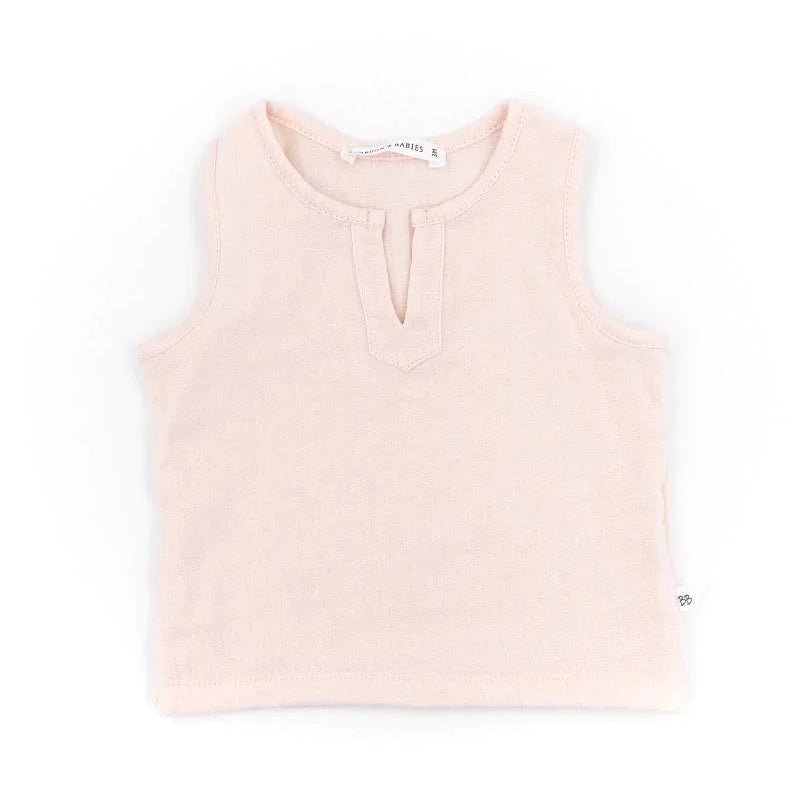 Top smanicato Muslin - Rosa 65 - Be Brave Boutique
