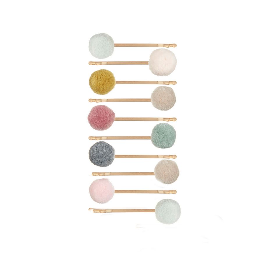 Mini pom pom grips - Be Brave Boutique