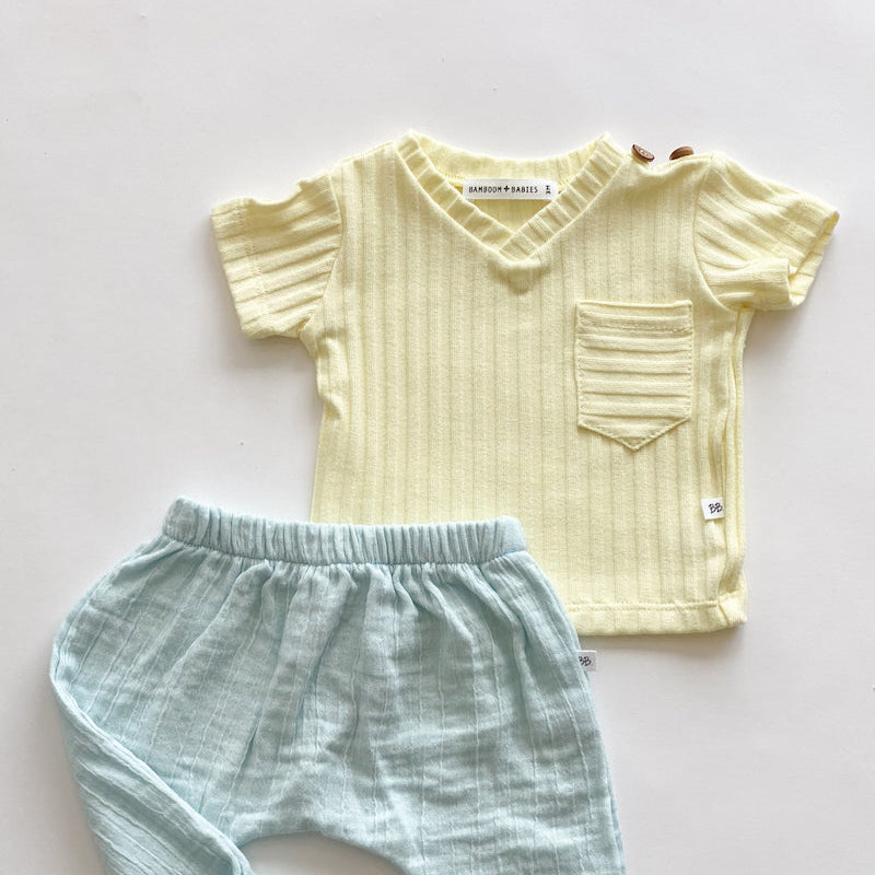BAMBOOM T-shirt scollo a V bimbo - Be Brave Boutique
