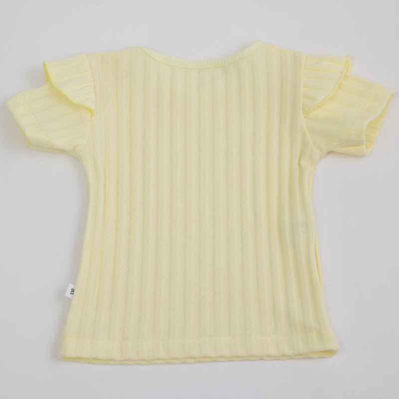 BAMBOOM T-shirt con Volant bimba - Be Brave Boutique
