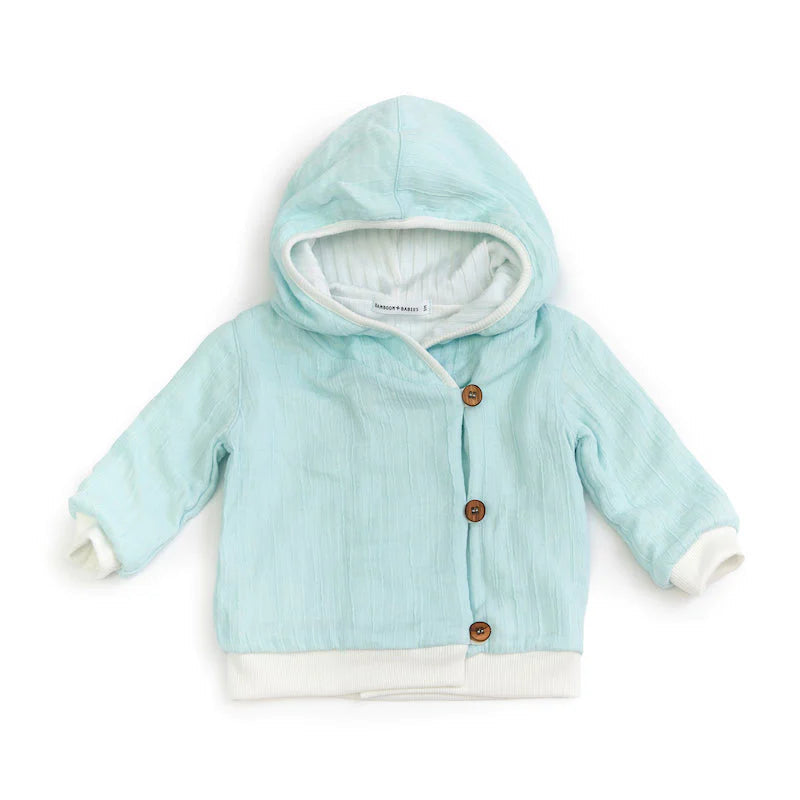BAMBOOM Giacca Cardigan con Cappuccio bimbo/a - Be Brave Boutique