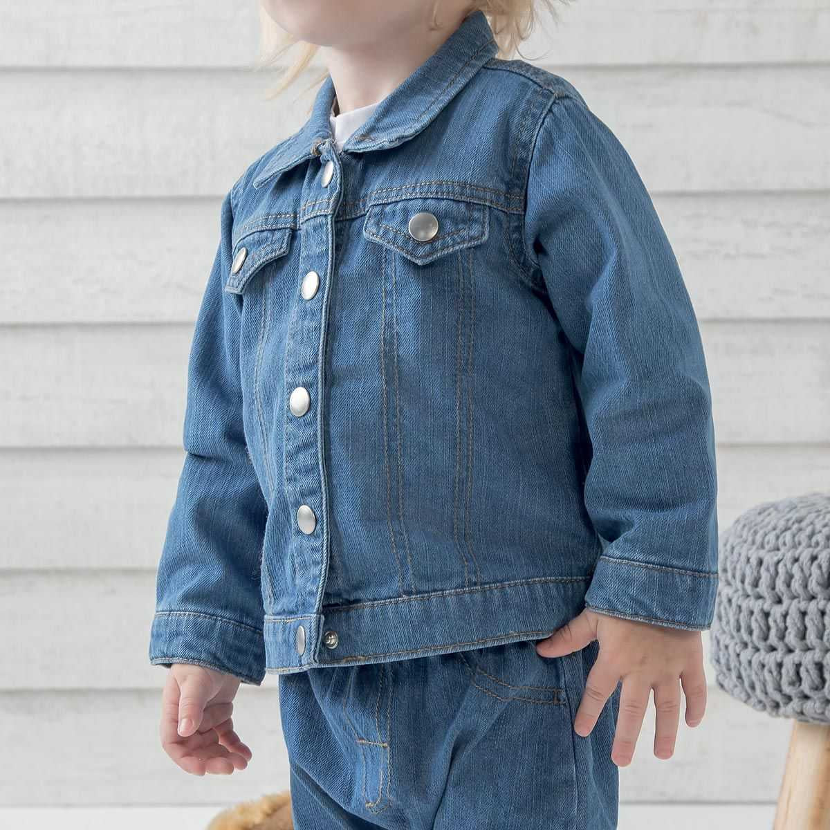 Giubbottino Unisex in Jeans Personalizzabile - Be Brave Boutique