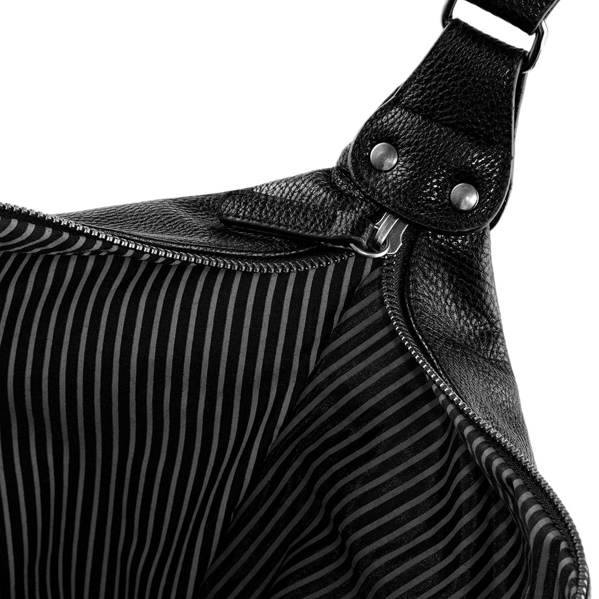 Borsone da viaggio in 100% pelle sintetica, classico ed elegante tasche e zip - Be Brave Boutique