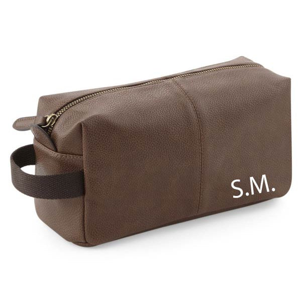 Beauty case in simil pelle completamente foderate e personalizzabile - Be Brave Boutique
