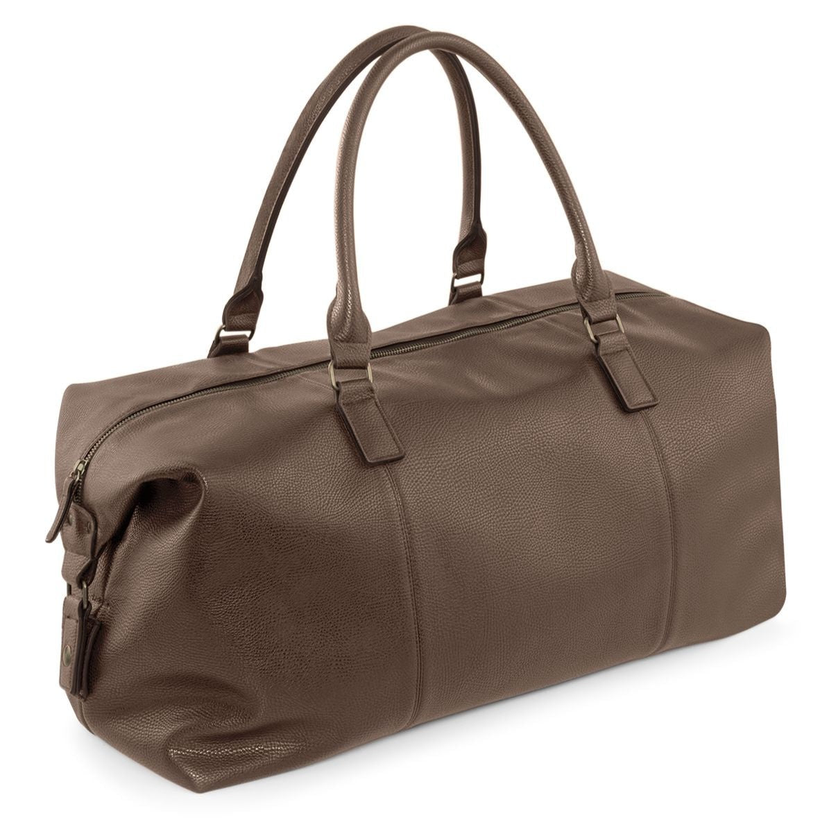 Borsone da viaggio in 100% pelle sintetica, classico ed elegante tasche e zip - Be Brave Boutique