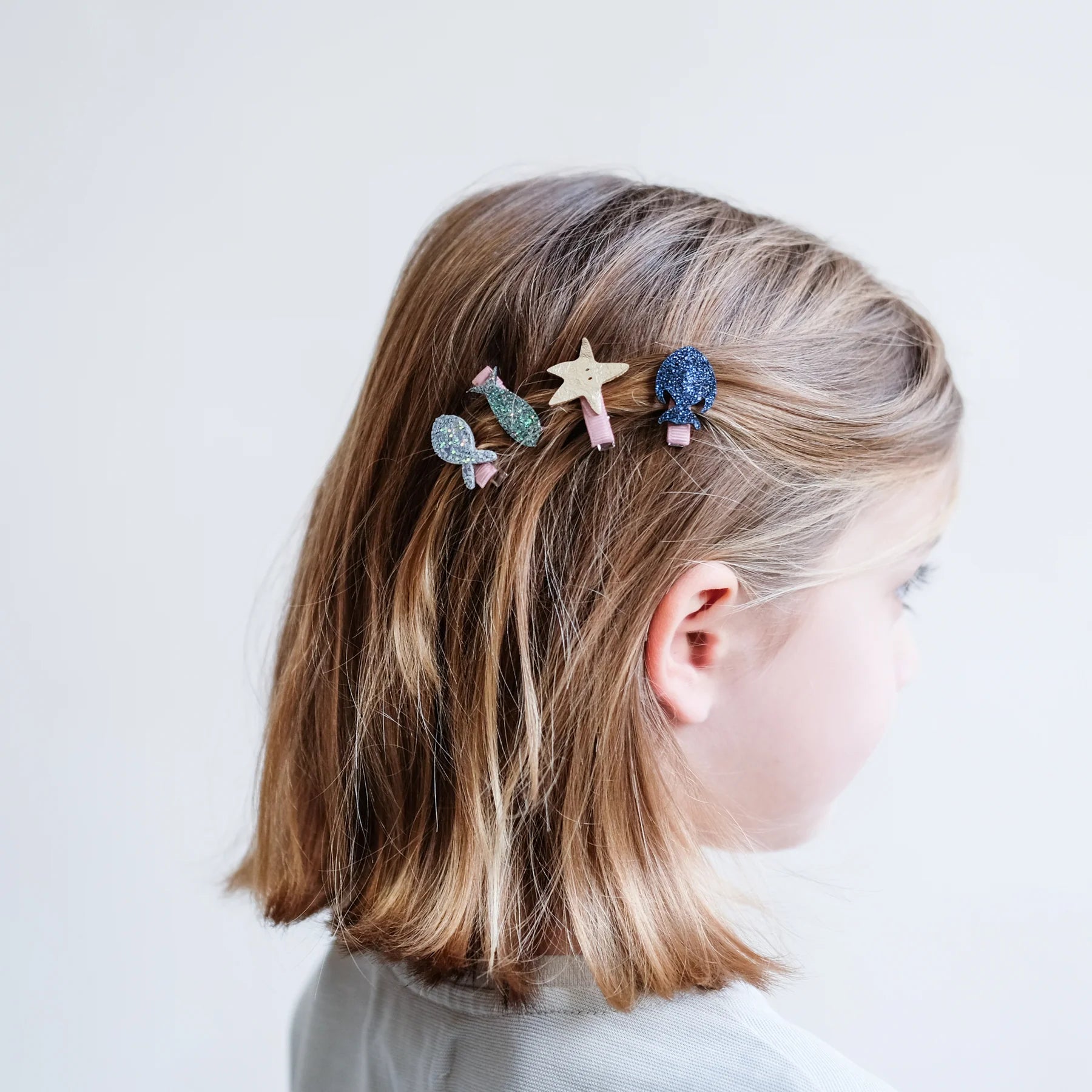Mini clip per capelli Pesciolini - Be Brave Boutique