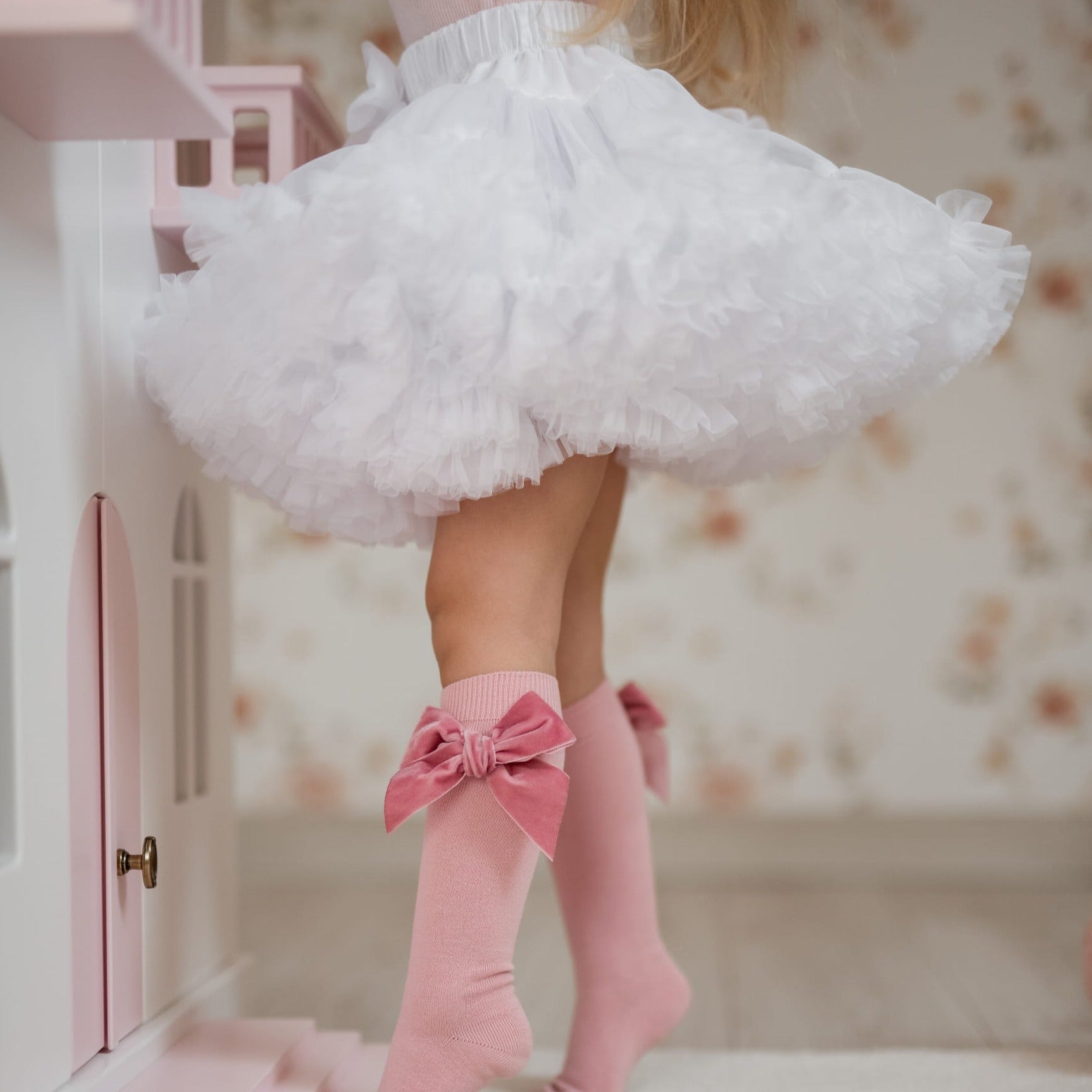 Gonna Ampia in Tulle White - Be Brave Boutique