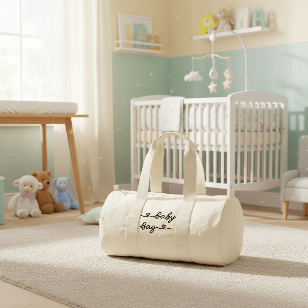 Borsone Baby in cotone baby Bag - Be Brave Boutique