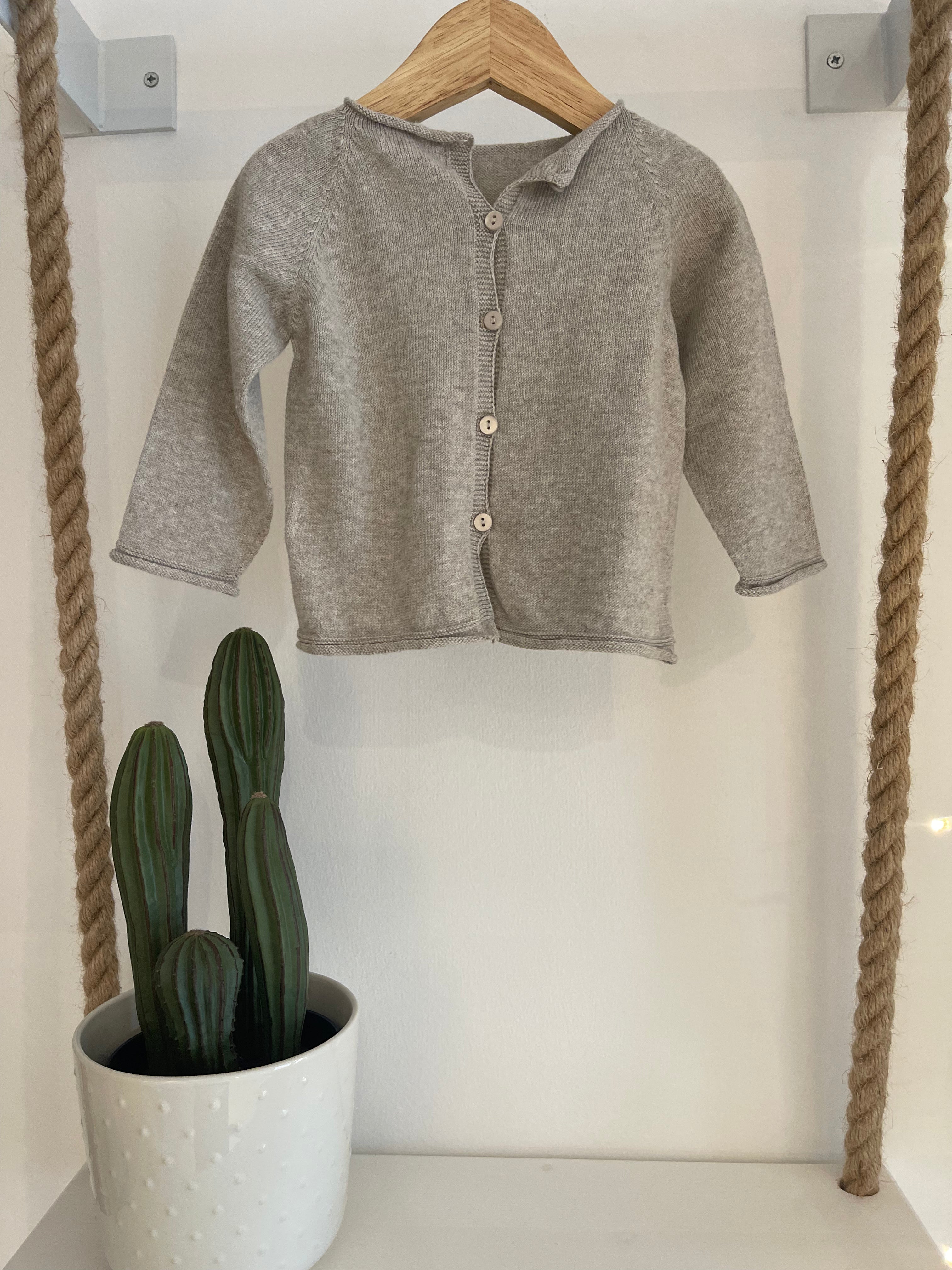Maglioncino/Cardigan in maglia rasata - Be Brave Boutique