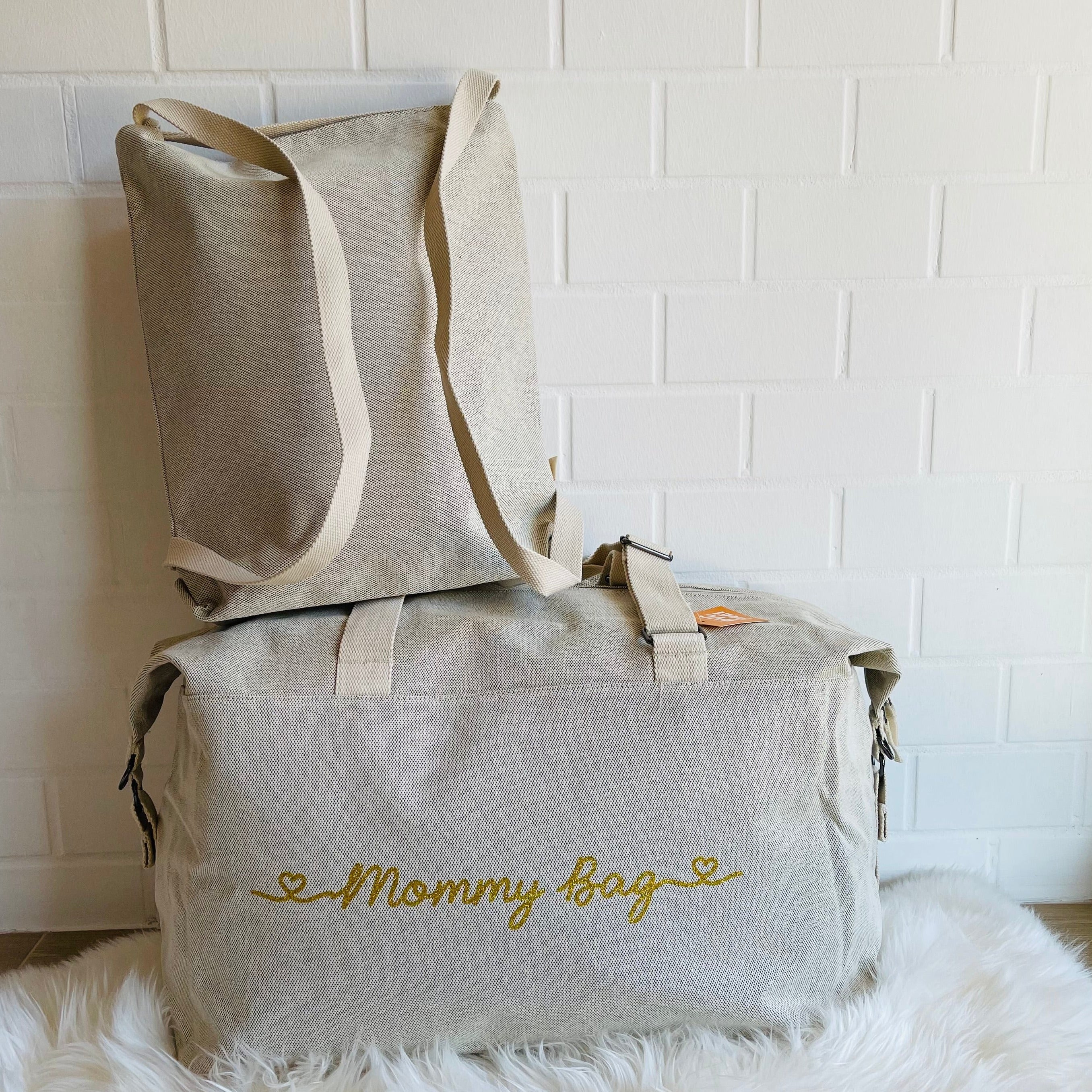 Borsone Mommy e Borsa Zaino in Polycotton - Be Brave Boutique