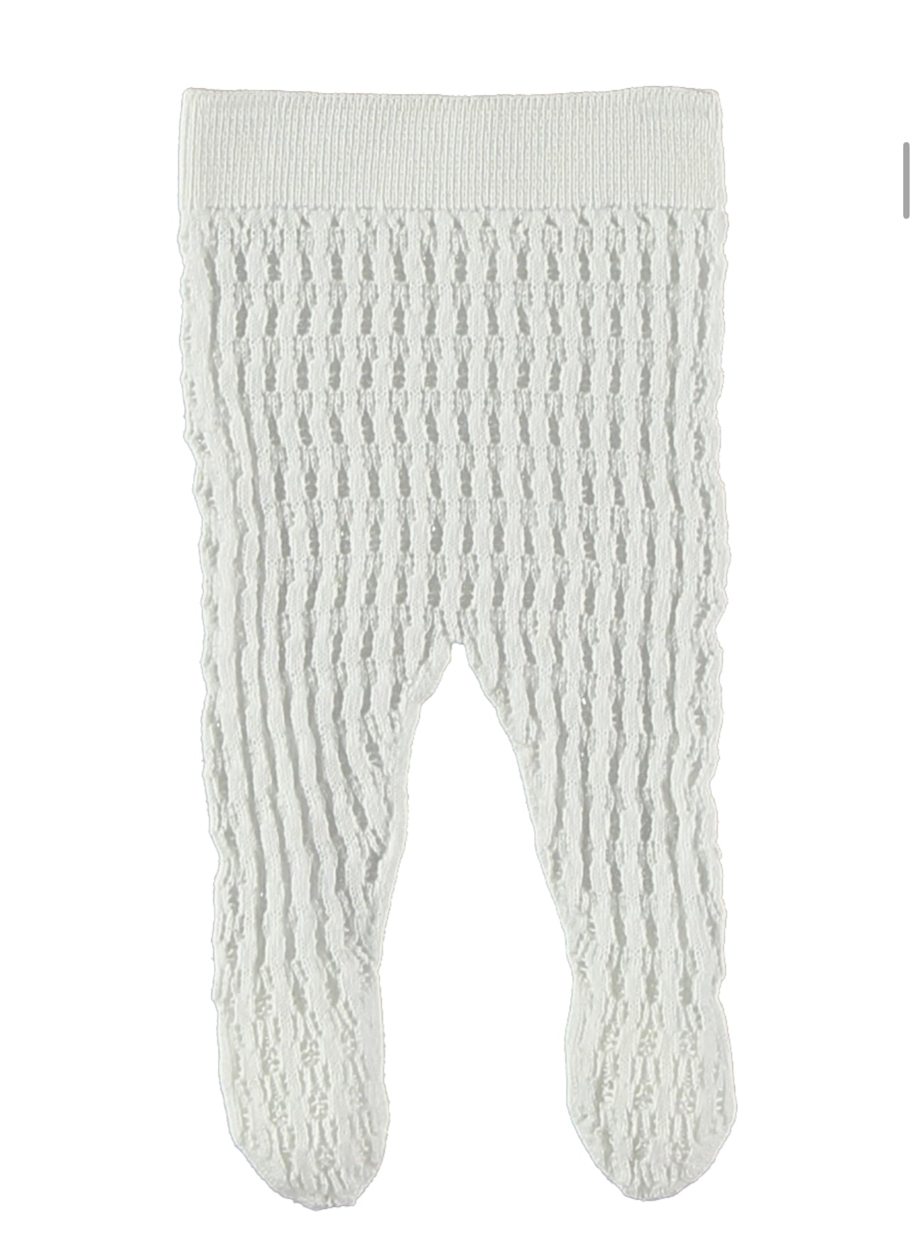 Ghettina con piedi In cotone traforato - Be Brave Boutique