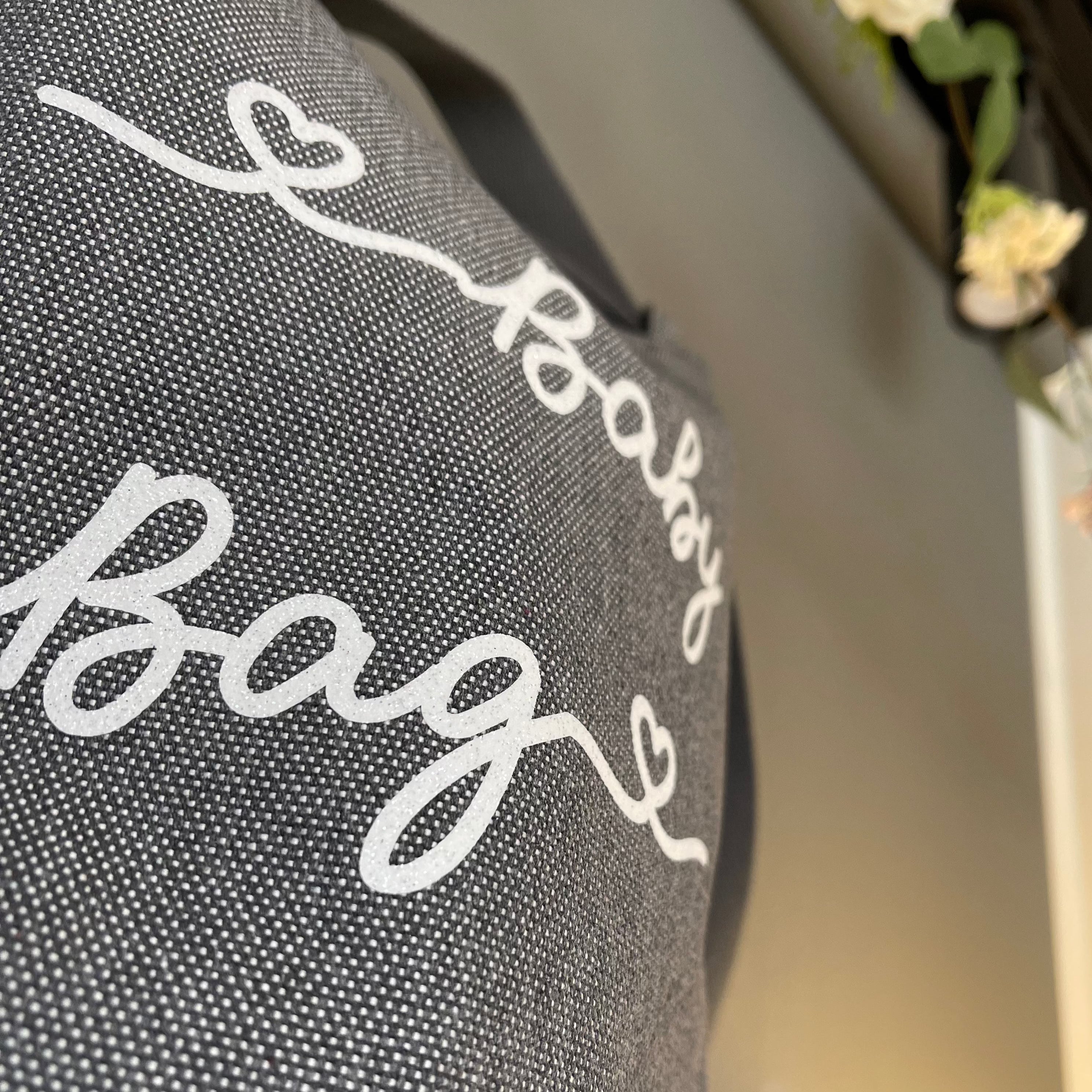 Borsone Mommy e Borsa Zaino in Polycotton Grey - Be Brave Boutique