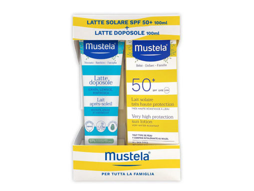 Mustela bipack solare 100 ml + latte doposole 100 ml