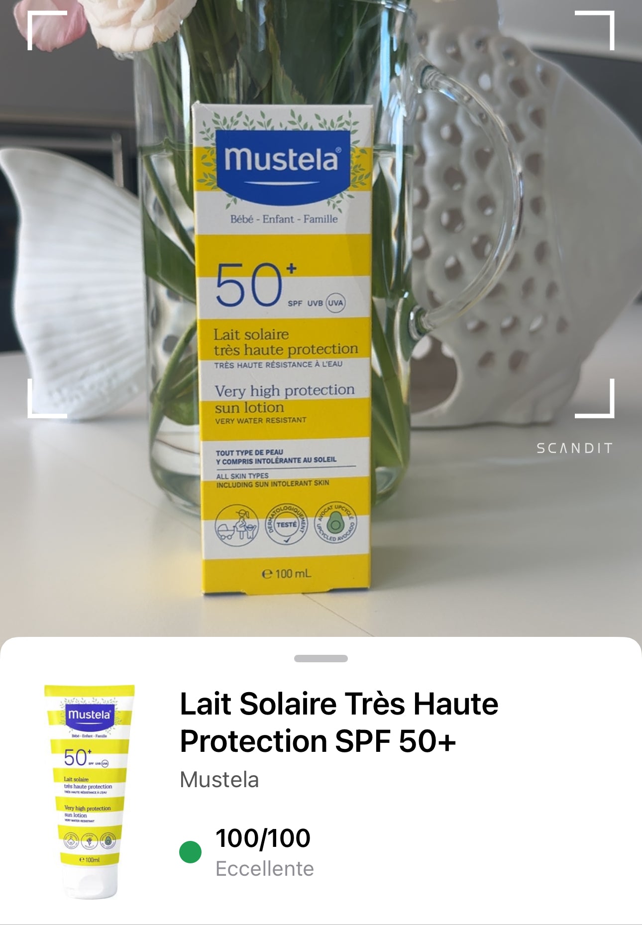 Spray latte solare SPF50 200ml + Latte doposole 125ml Mustela - Be Brave Boutique
