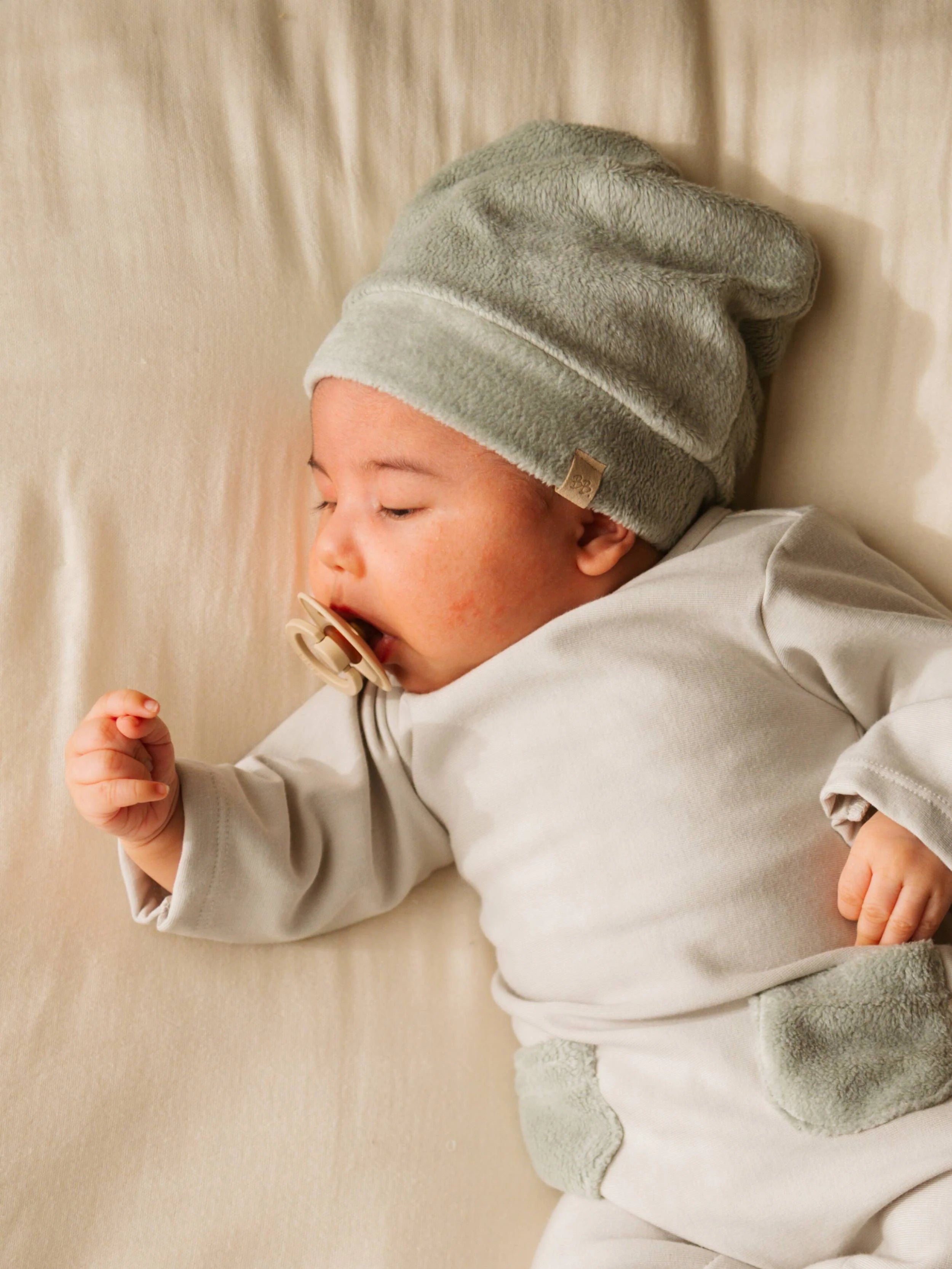 Cappellino Teddy - MOSS GREY 351 - Be Brave Boutique