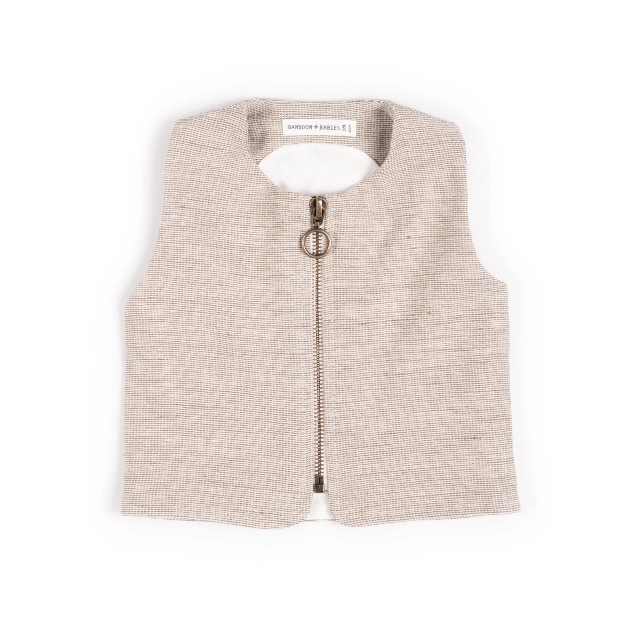 Gilet Orso con zip - MUSTARD 270