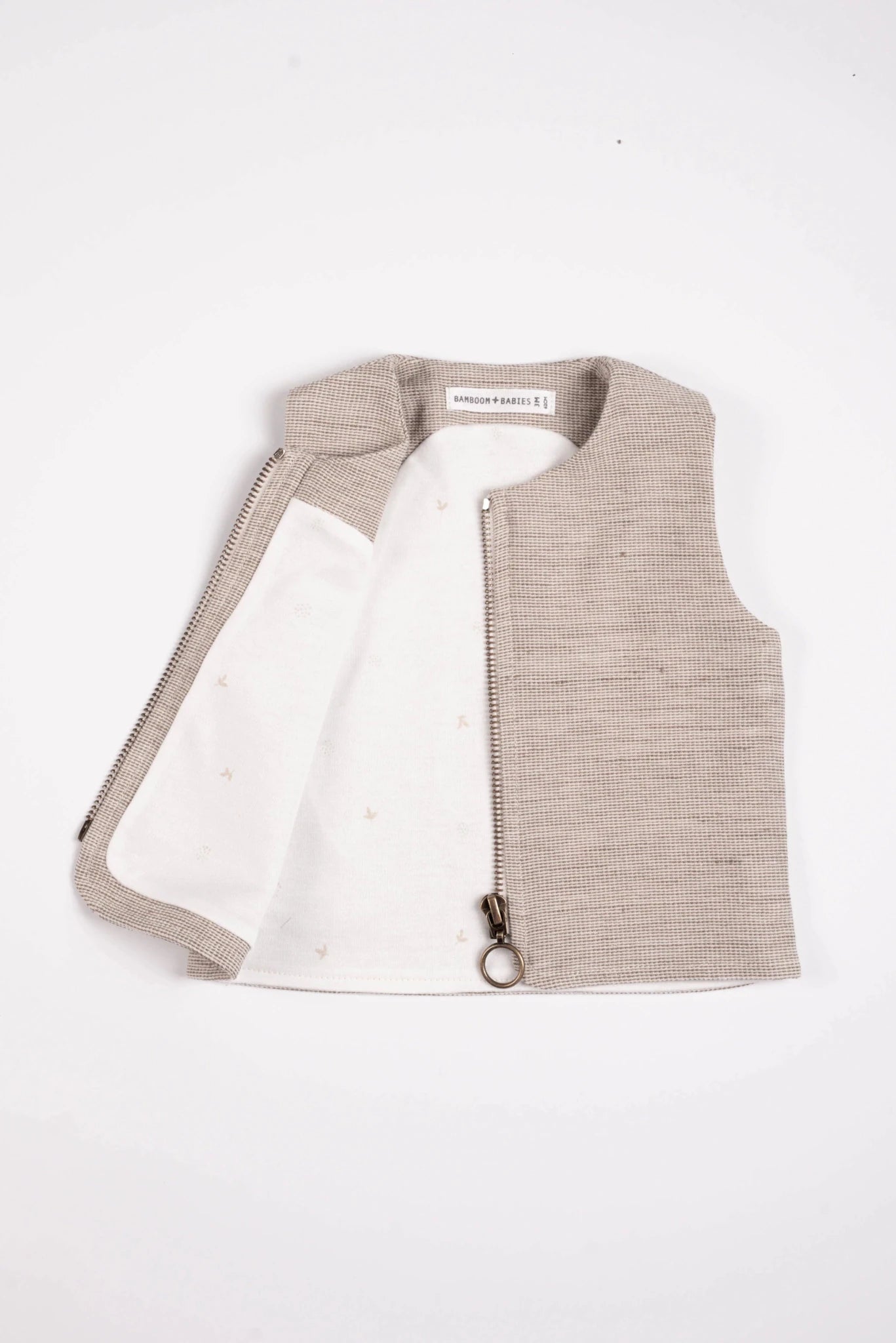 Gilet Orso con zip - MUSTARD 270