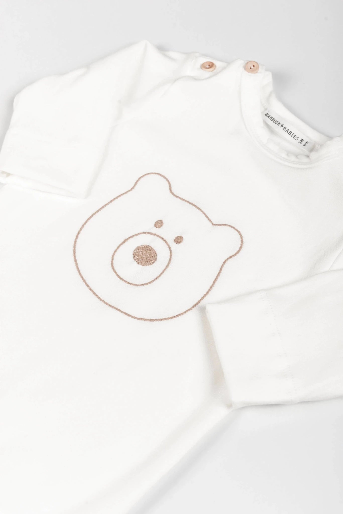 Tuta Orso con piedi - OFFWHITE 111