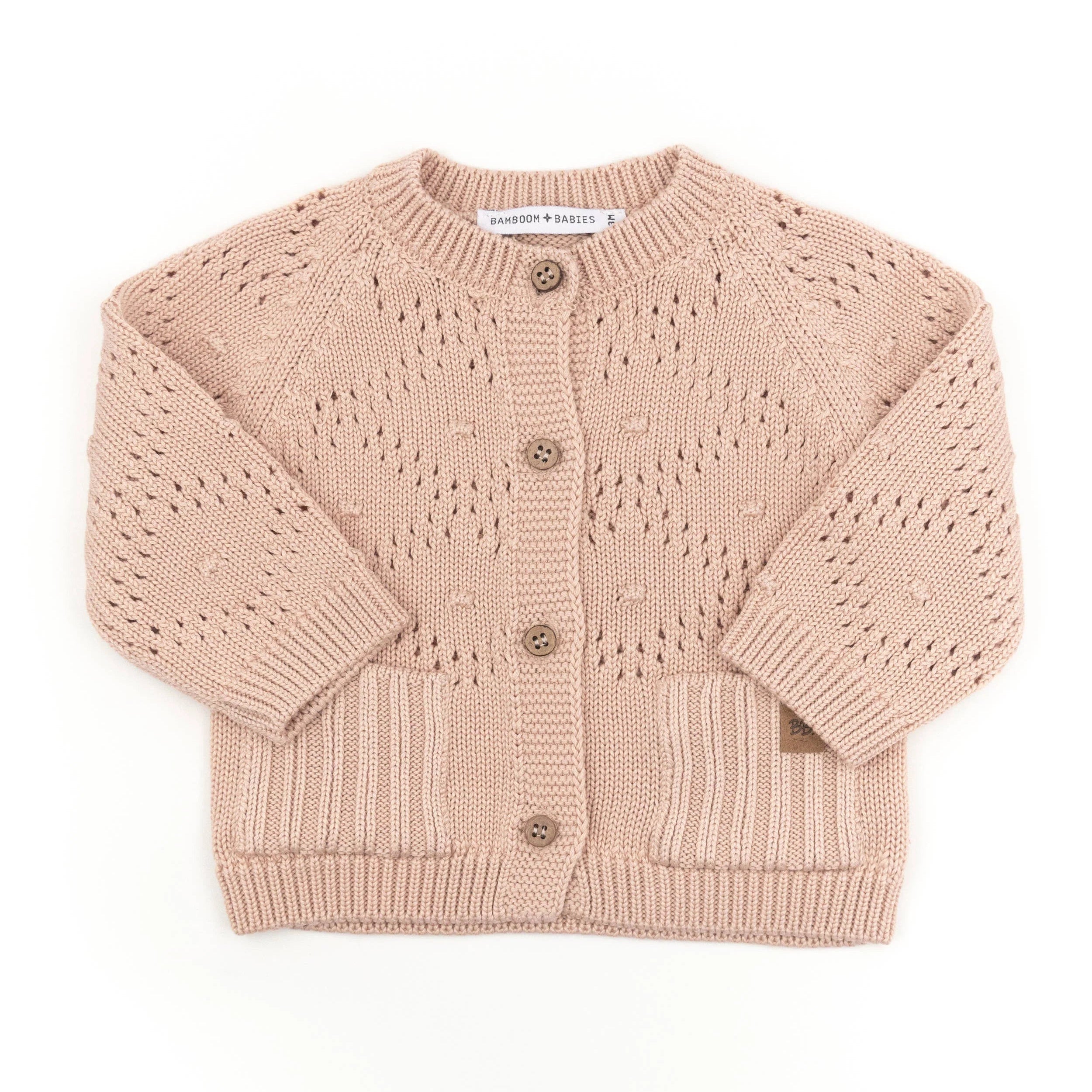Cardigan ajour bimba - Rosa 04