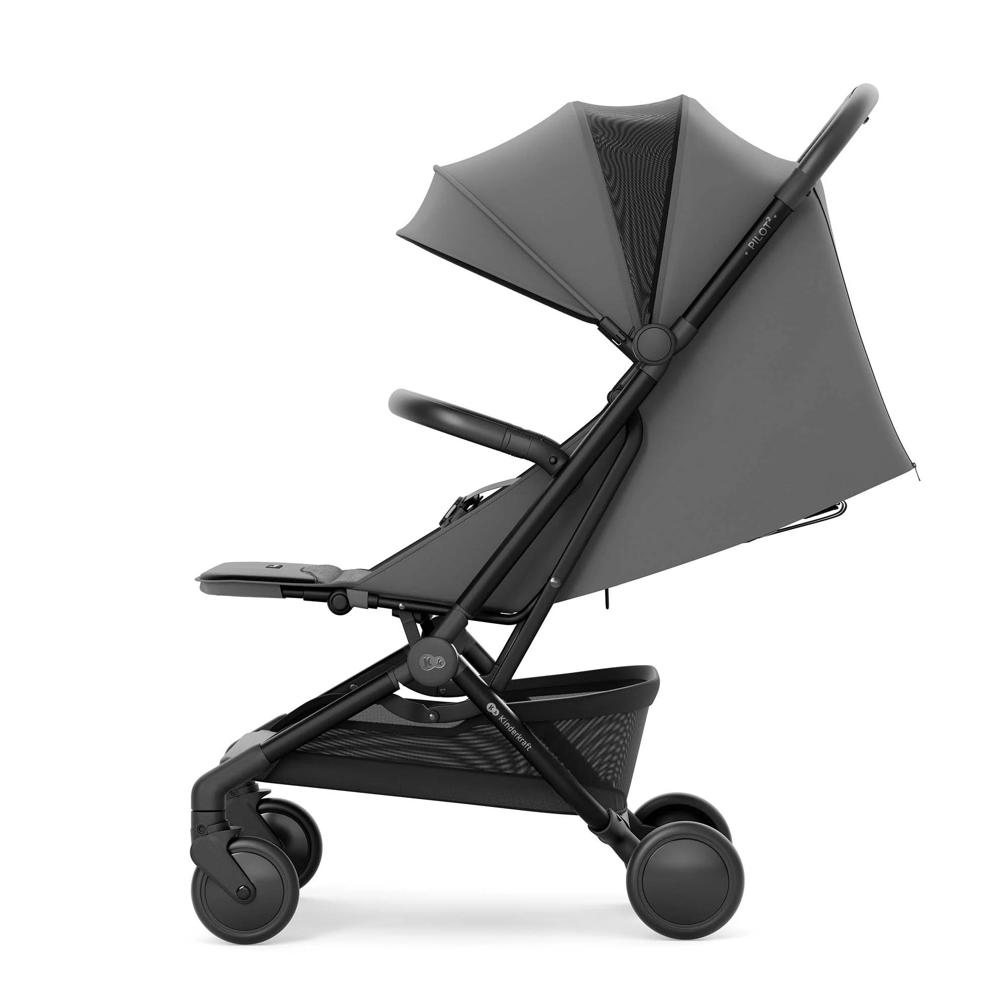 Passeggino per aereo PILOT 2 Grigio - Be Brave Boutique