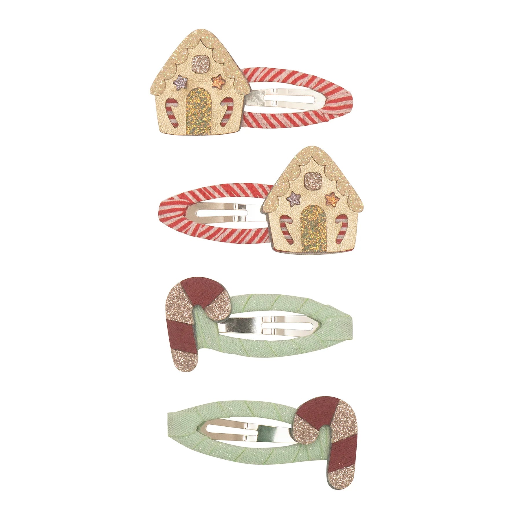 Clip a coccodrillo Natalizie Pan di Zenzero - Be Brave Boutique