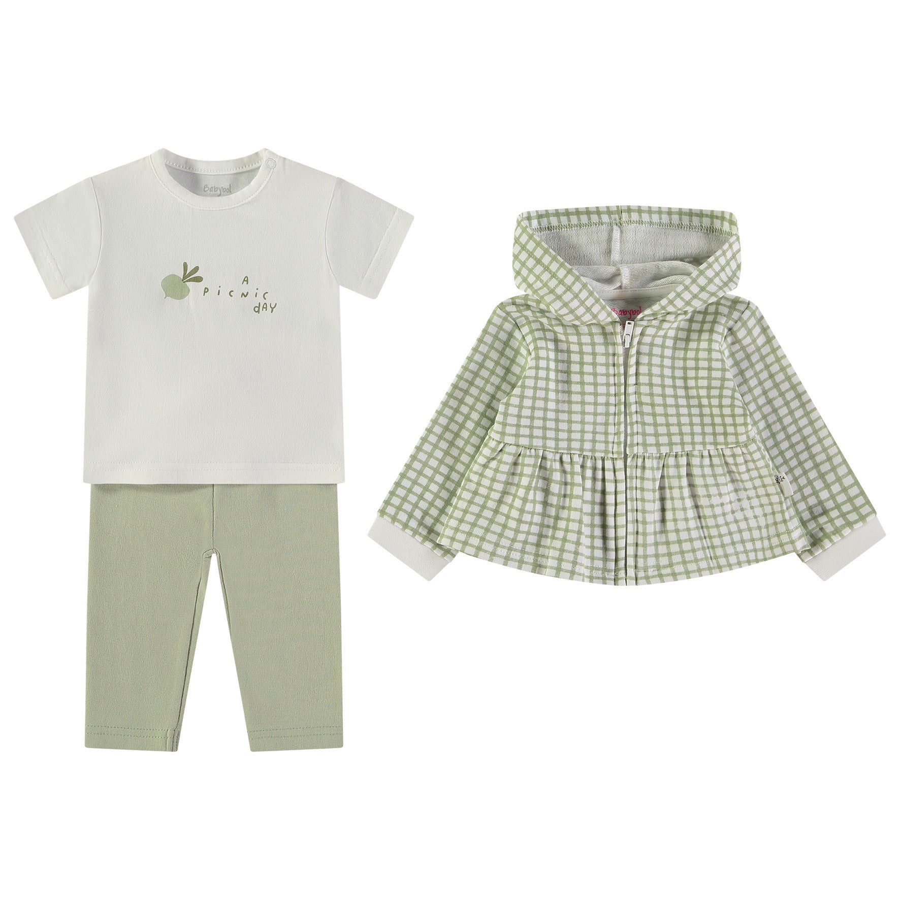 Completo in cotone per bambini 3Pz