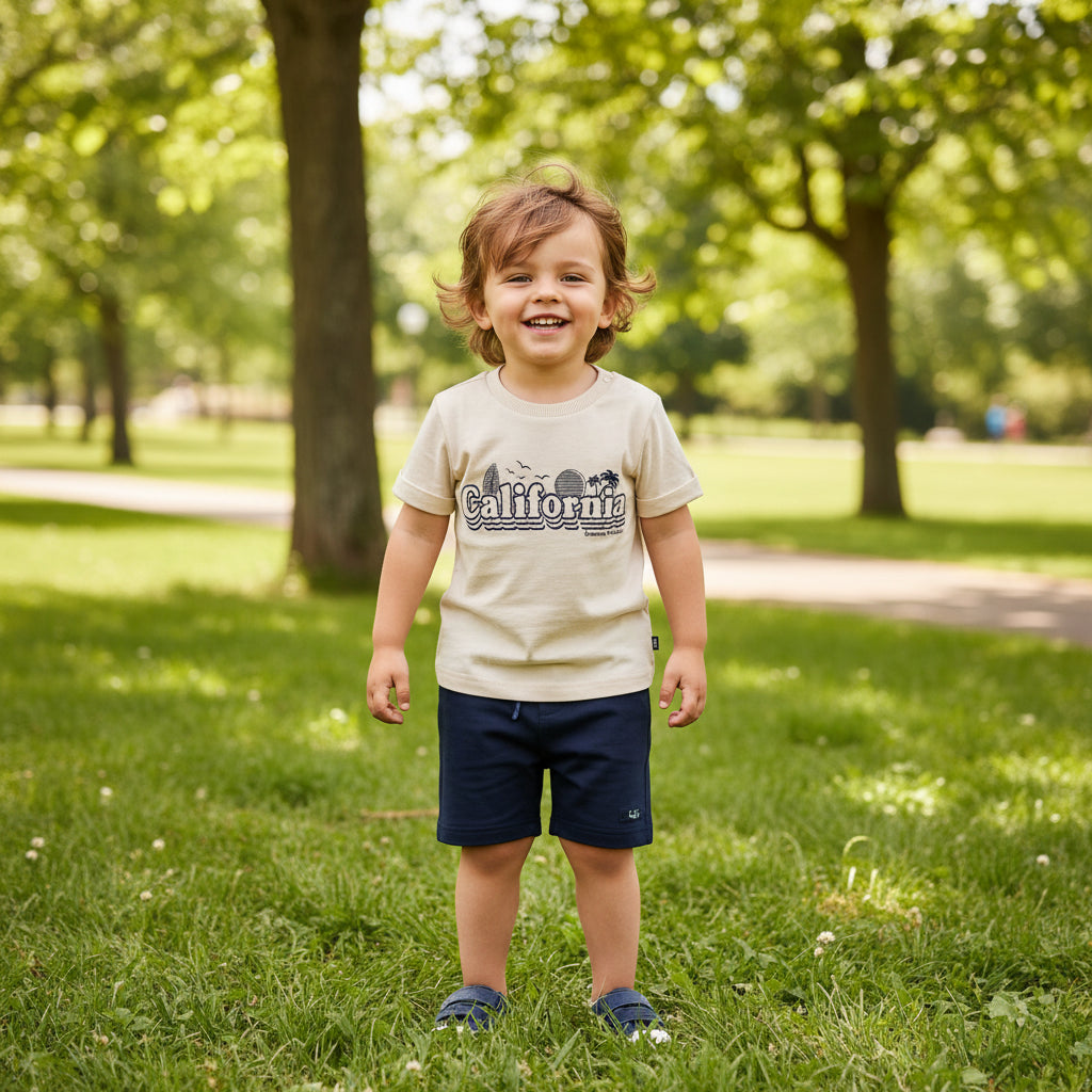 Completo in cotone per bambini 2pz