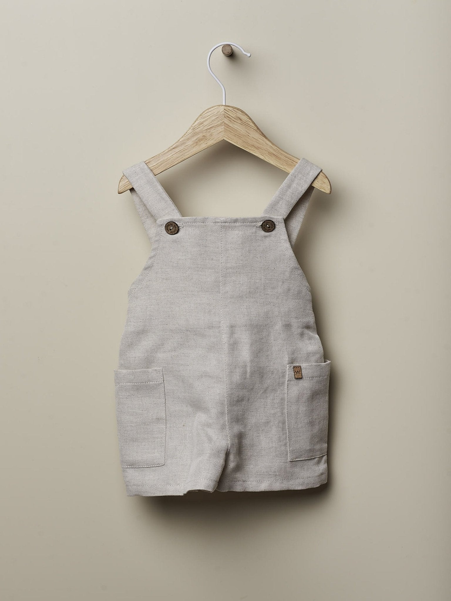 Salopette in lino per bambini - Be Brave Boutique