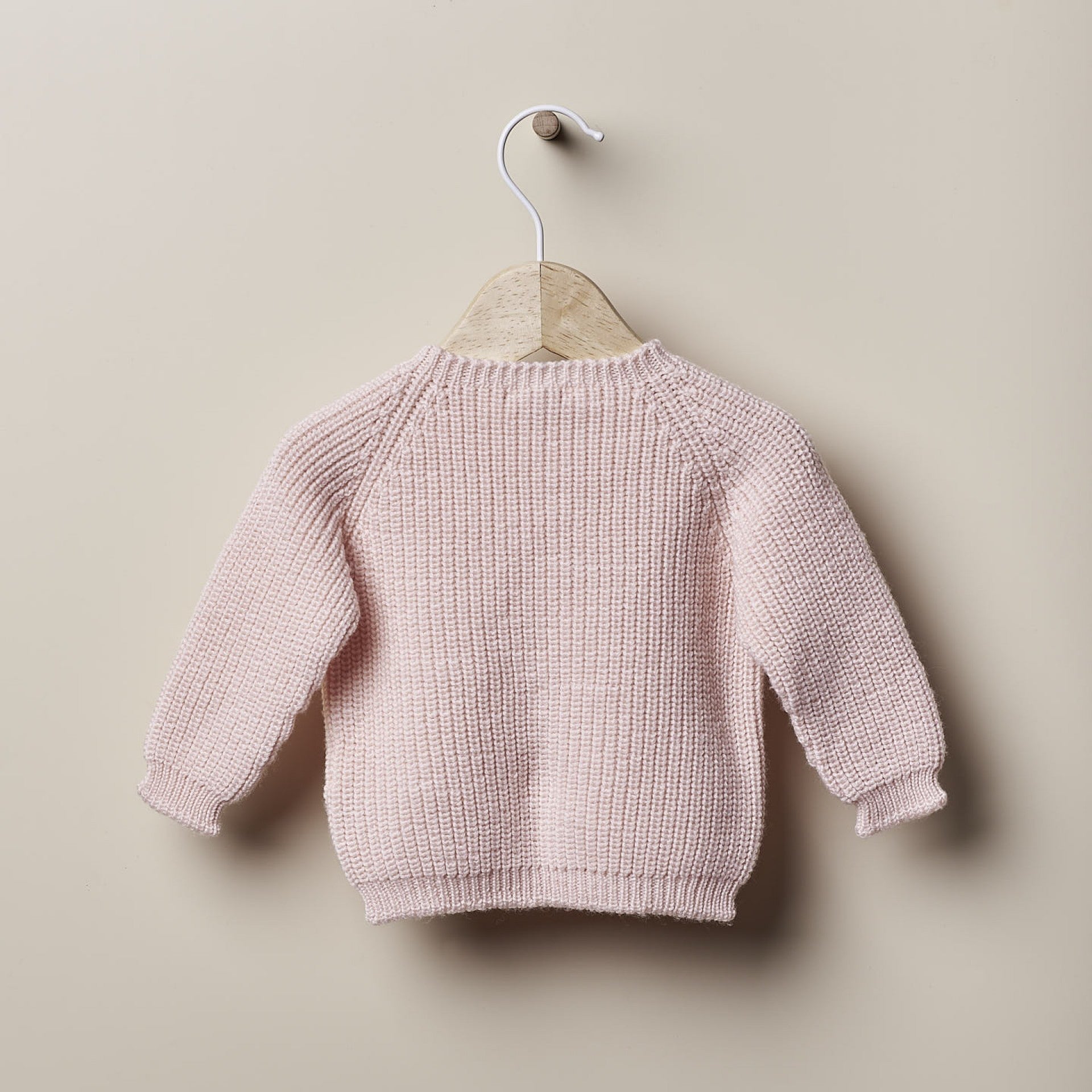 Completo Pantalone e maglioncino Rosa in Lana - Be Brave Boutique