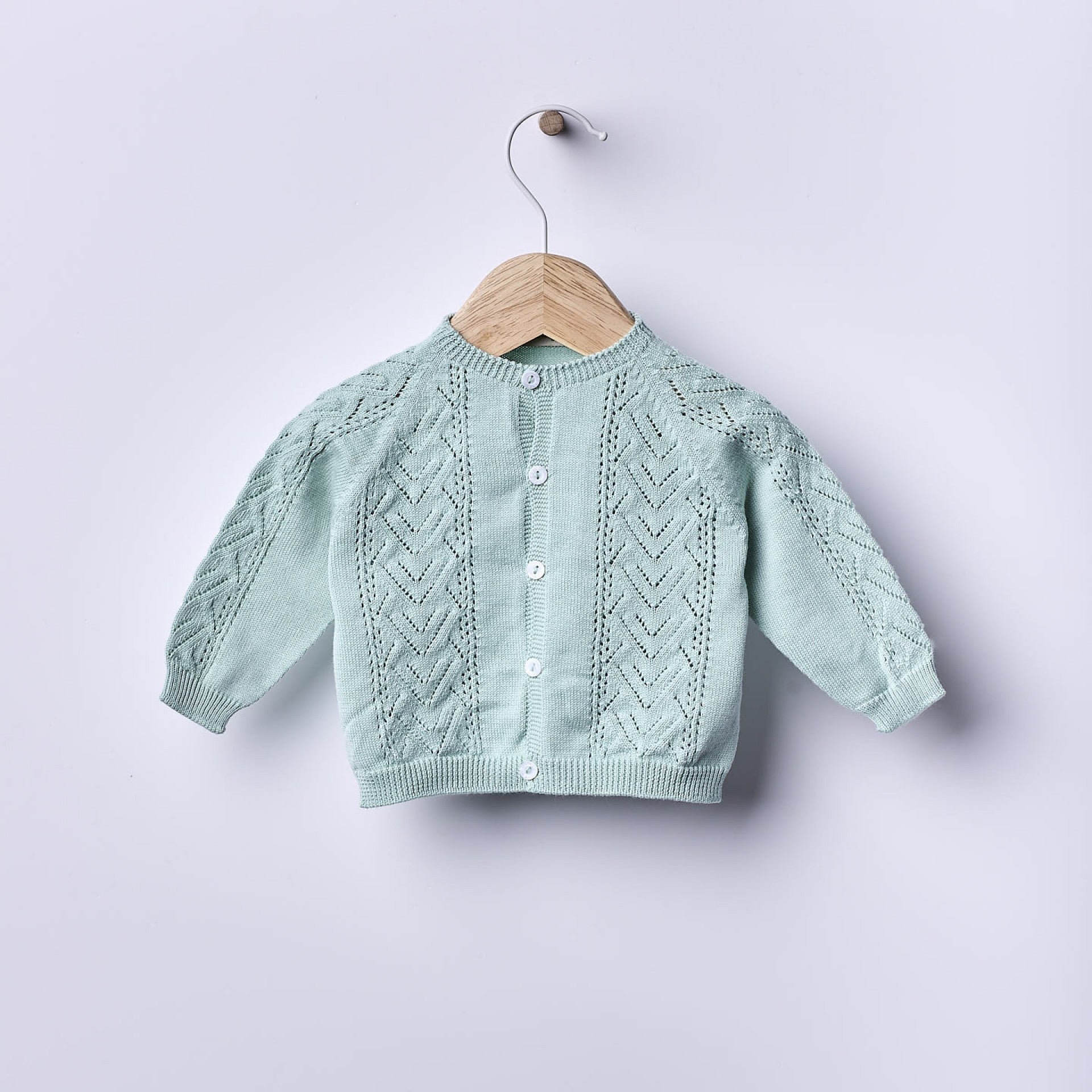 Cardigan  in Cotone Biologico – ROMANTIC SPRING DAY - Be Brave Boutique