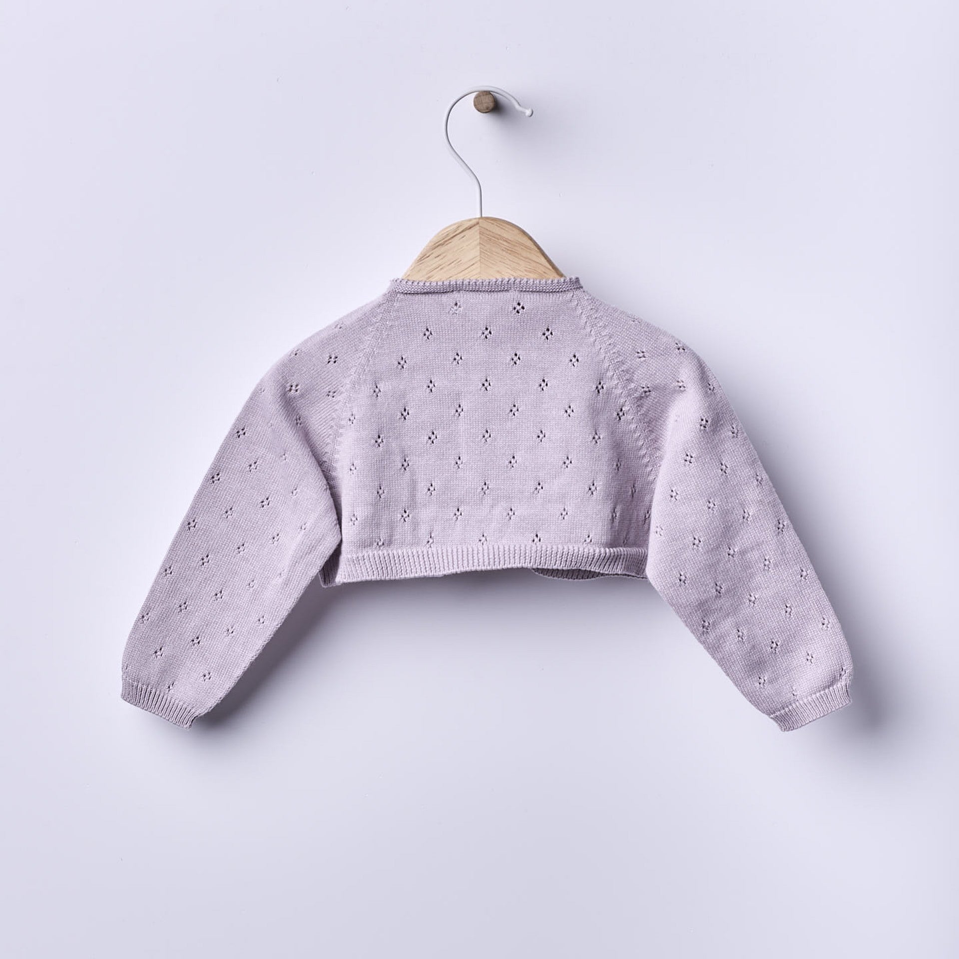 Bolero in Cotone Biologico  Lilac – BREEZE - Be Brave Boutique