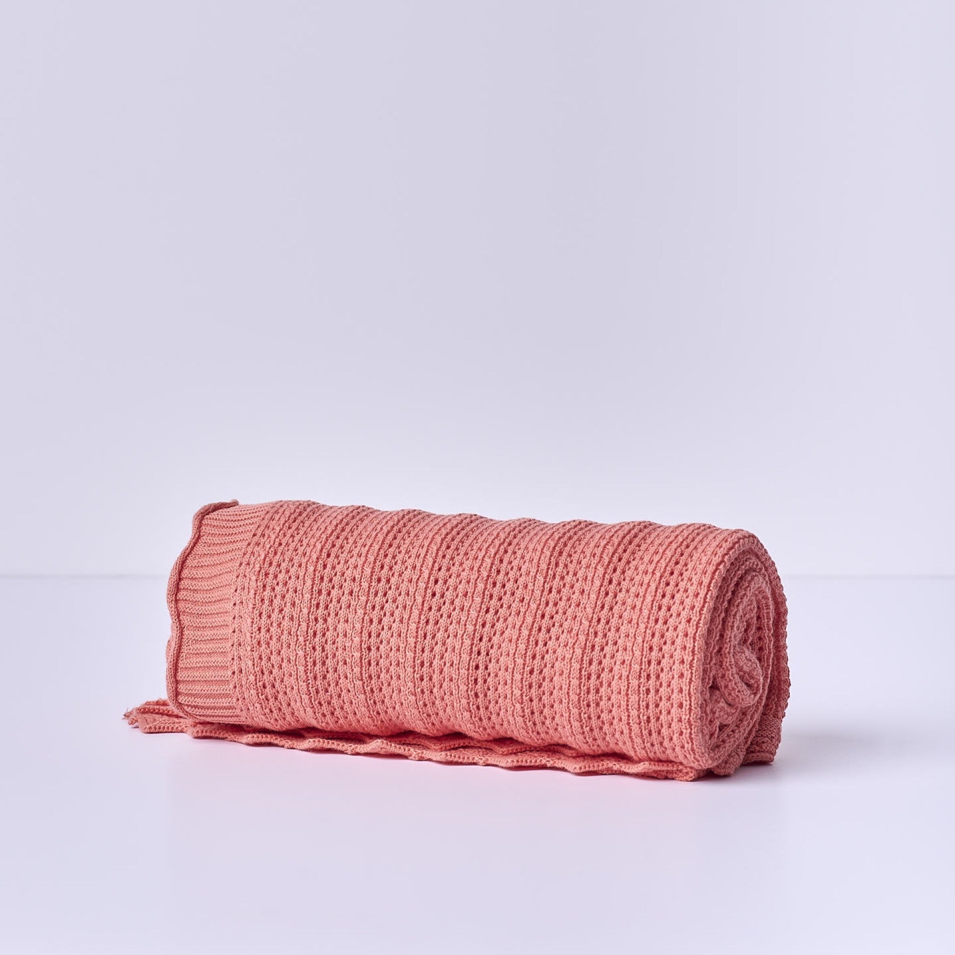 Copertina in Cotone Biologico Coral  – A GRACEFUL SUMMER - Be Brave Boutique