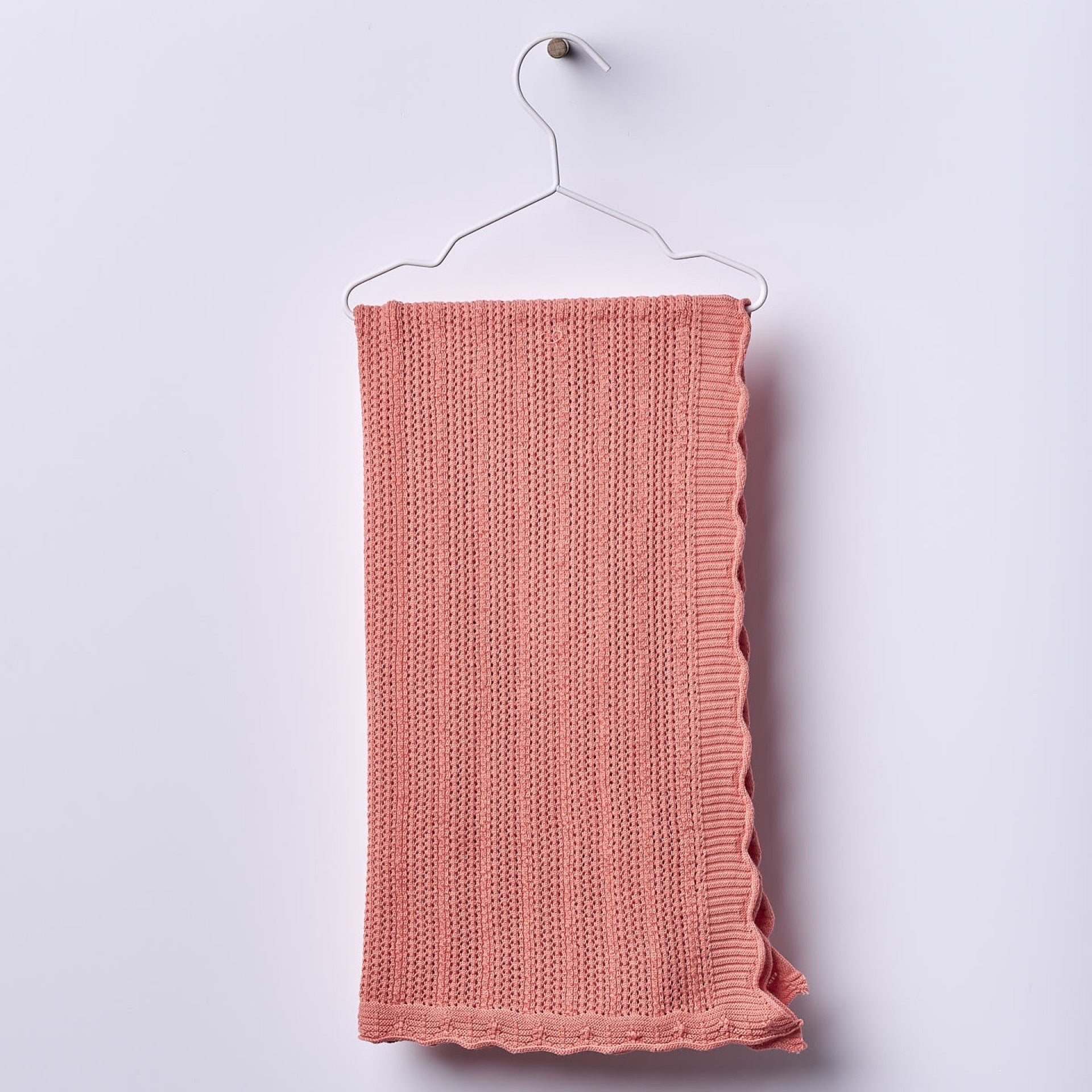 Copertina in Cotone Biologico Coral  – A GRACEFUL SUMMER - Be Brave Boutique