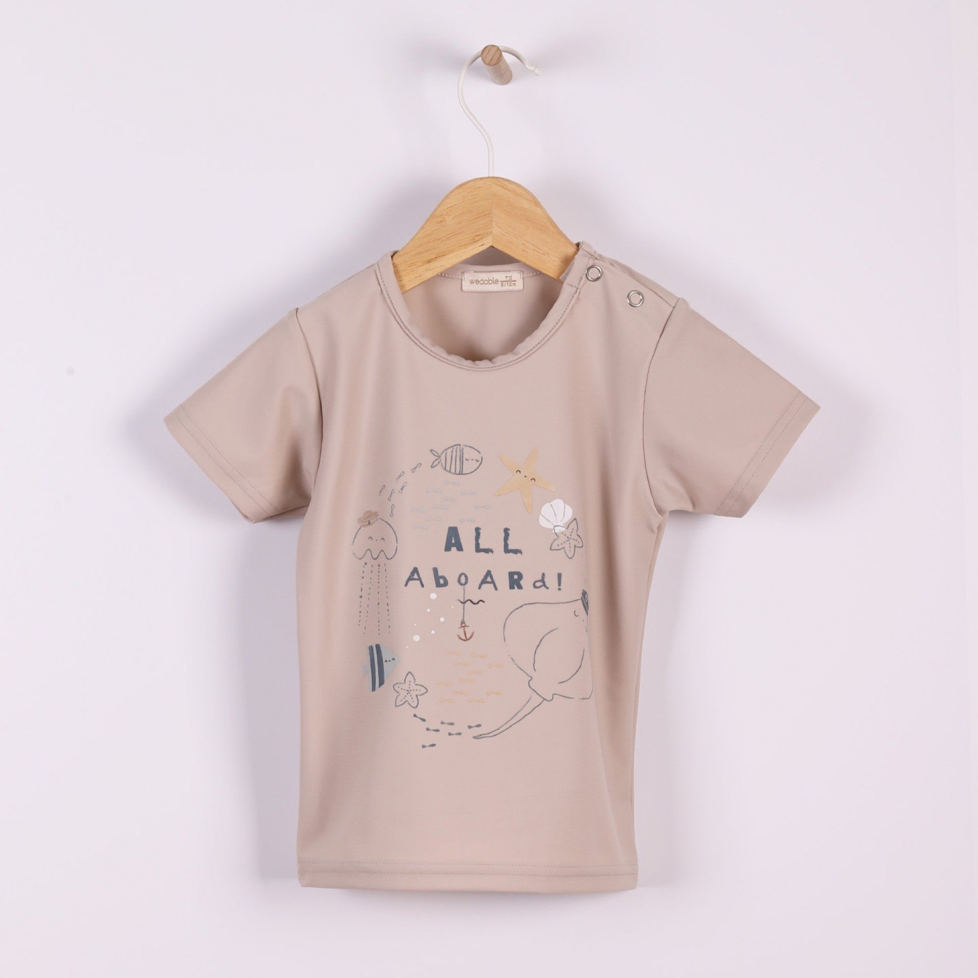 T-shirt “All Aboard!” – I LOVE THE SEA - Be Brave Boutique
