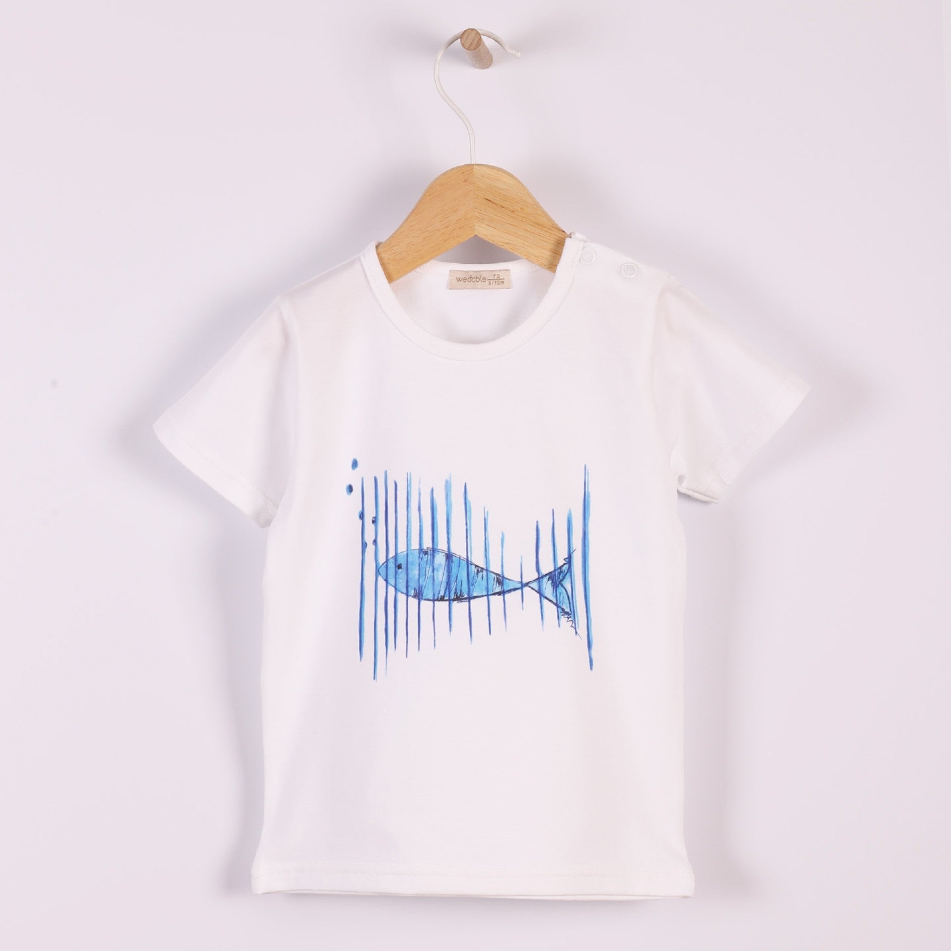 T-shirt con Pesciolini – I LOVE THE SEA - Be Brave Boutique