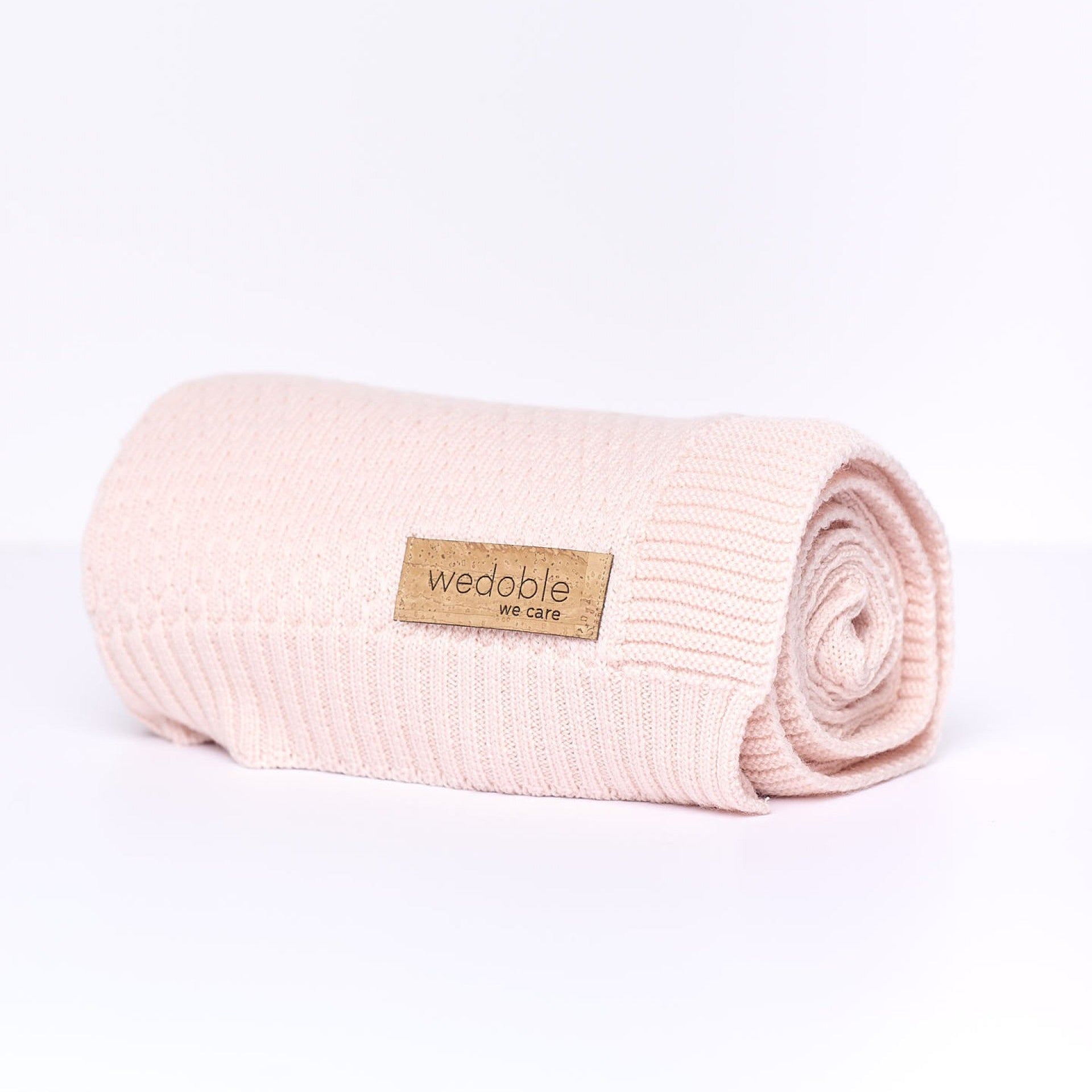 Copertina rosa  in Lana 100% - Be Brave Boutique