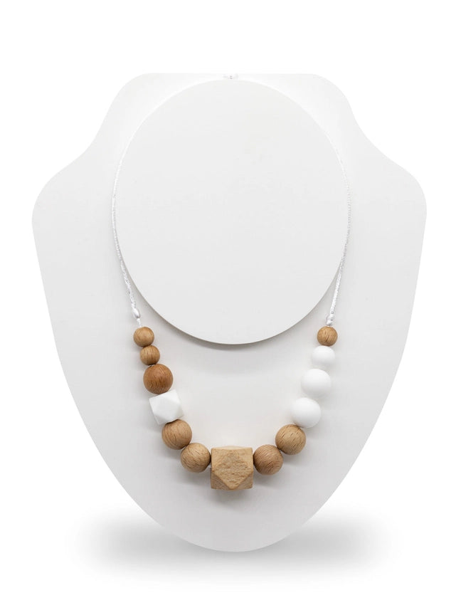 Collana da allattamento || Beachwood white - Be Brave Boutique