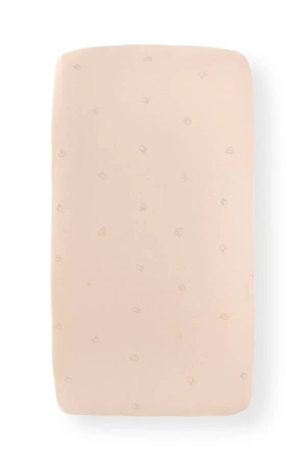 Lenzuolo con angoli lettino - 1 pz - ANIMAL FRIENDS PINK 304 - Be Brave Boutique