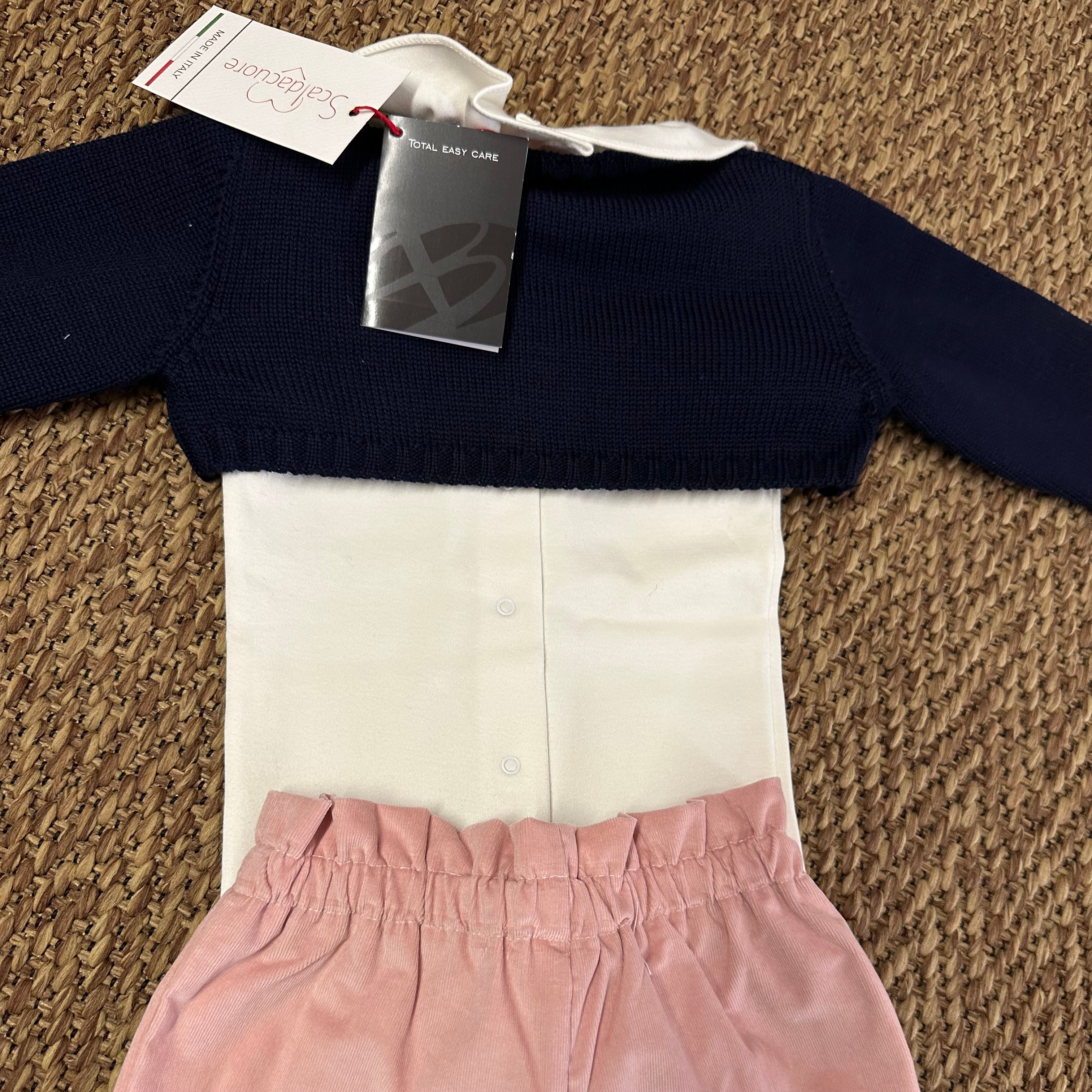 Completo Bimba Pantalone Body e scaldacuore - Be Brave Boutique