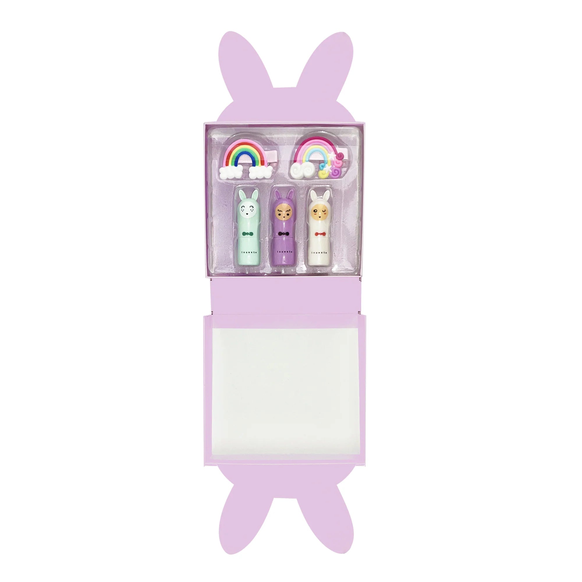 Bunny Box set regalo da 3 Balsami per labbra  vegani - Be Brave Boutique