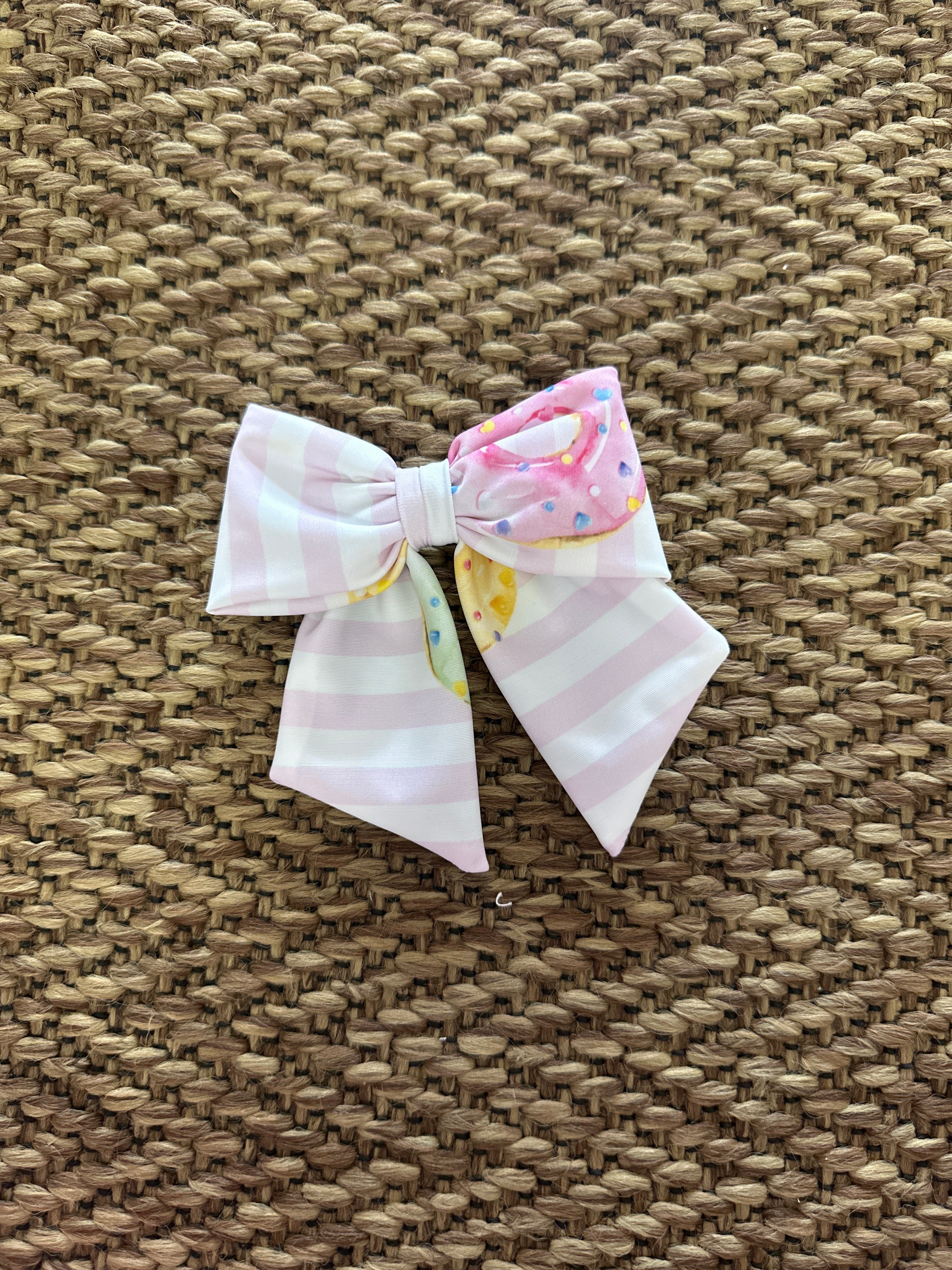 Fiocco a coccodrillo per capelli Donuts - Be Brave Boutique
